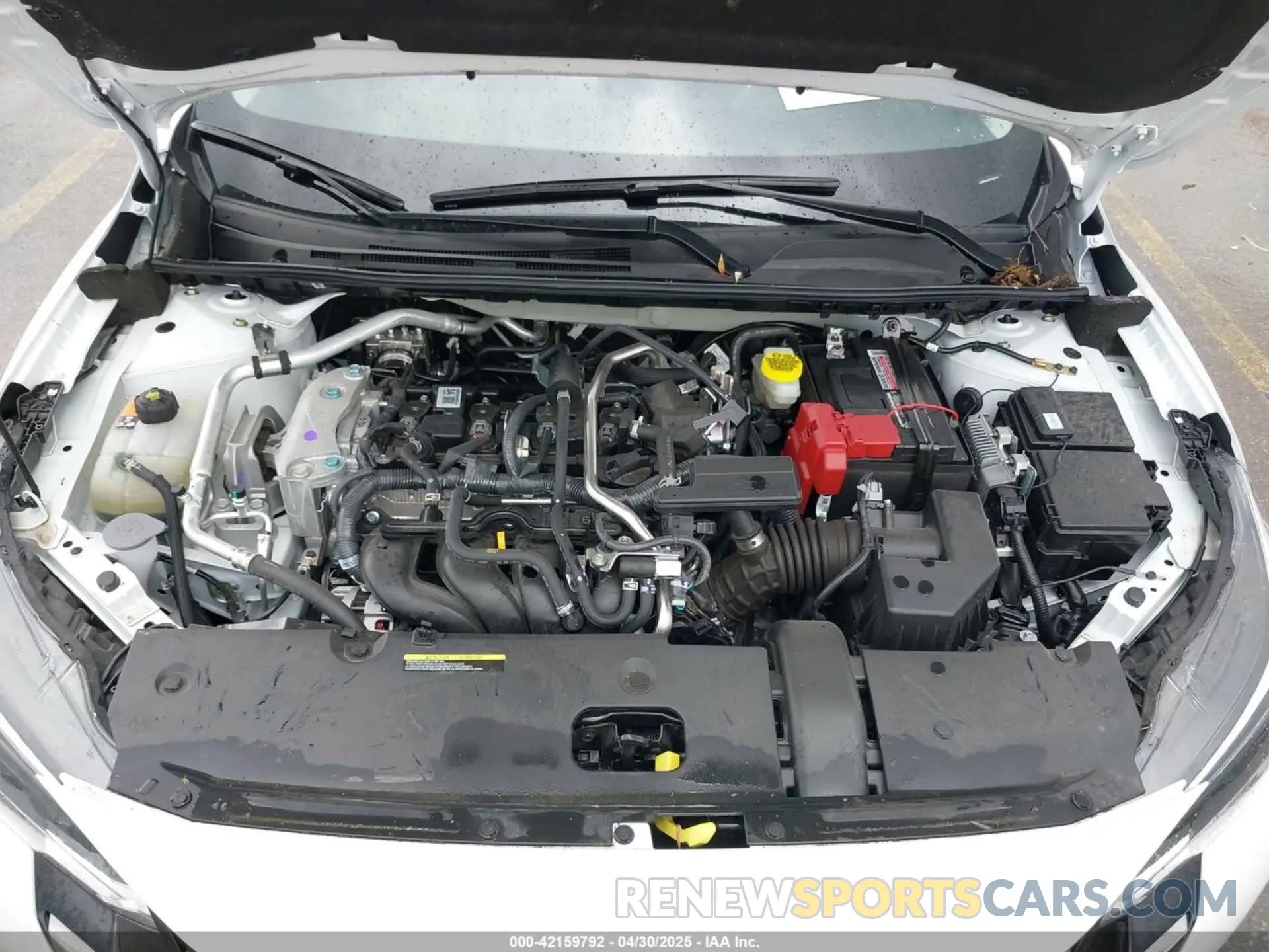 10 fotografías del automóvil dañado 3N1AB8DV4SY220322 NISSAN SENTRA 2025