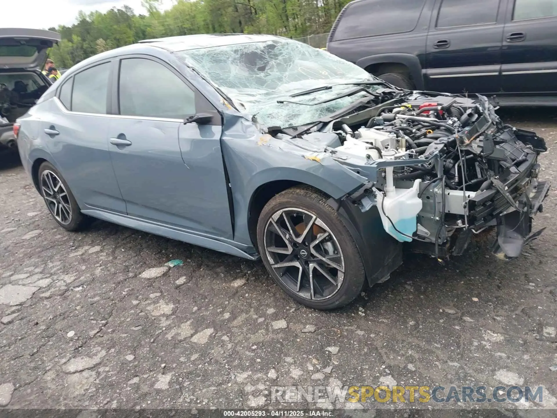 1 fotografías del automóvil dañado 3N1AB8DV4SY223401 NISSAN SENTRA 2025