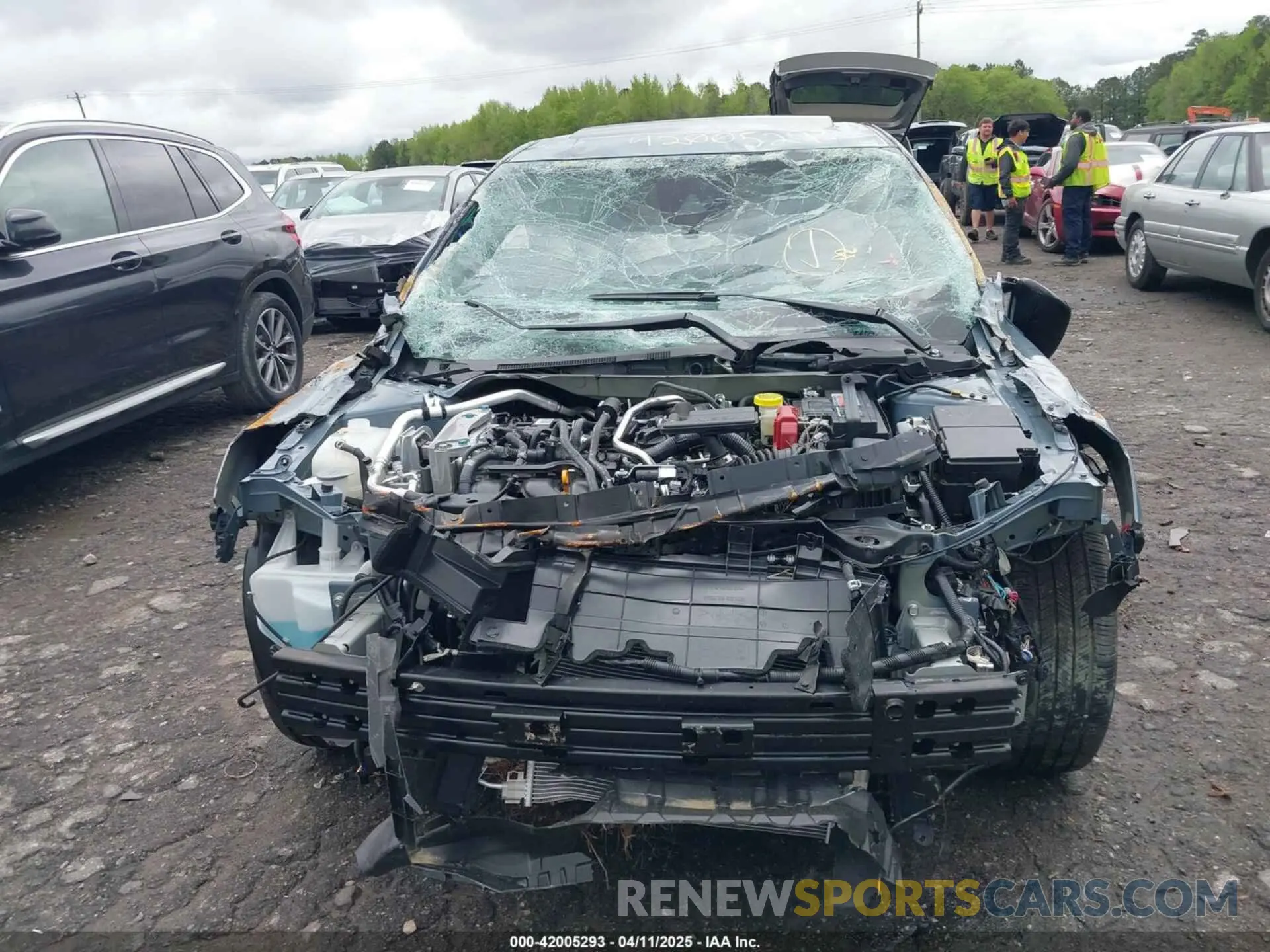 13 fotografías del automóvil dañado 3N1AB8DV4SY223401 NISSAN SENTRA 2025