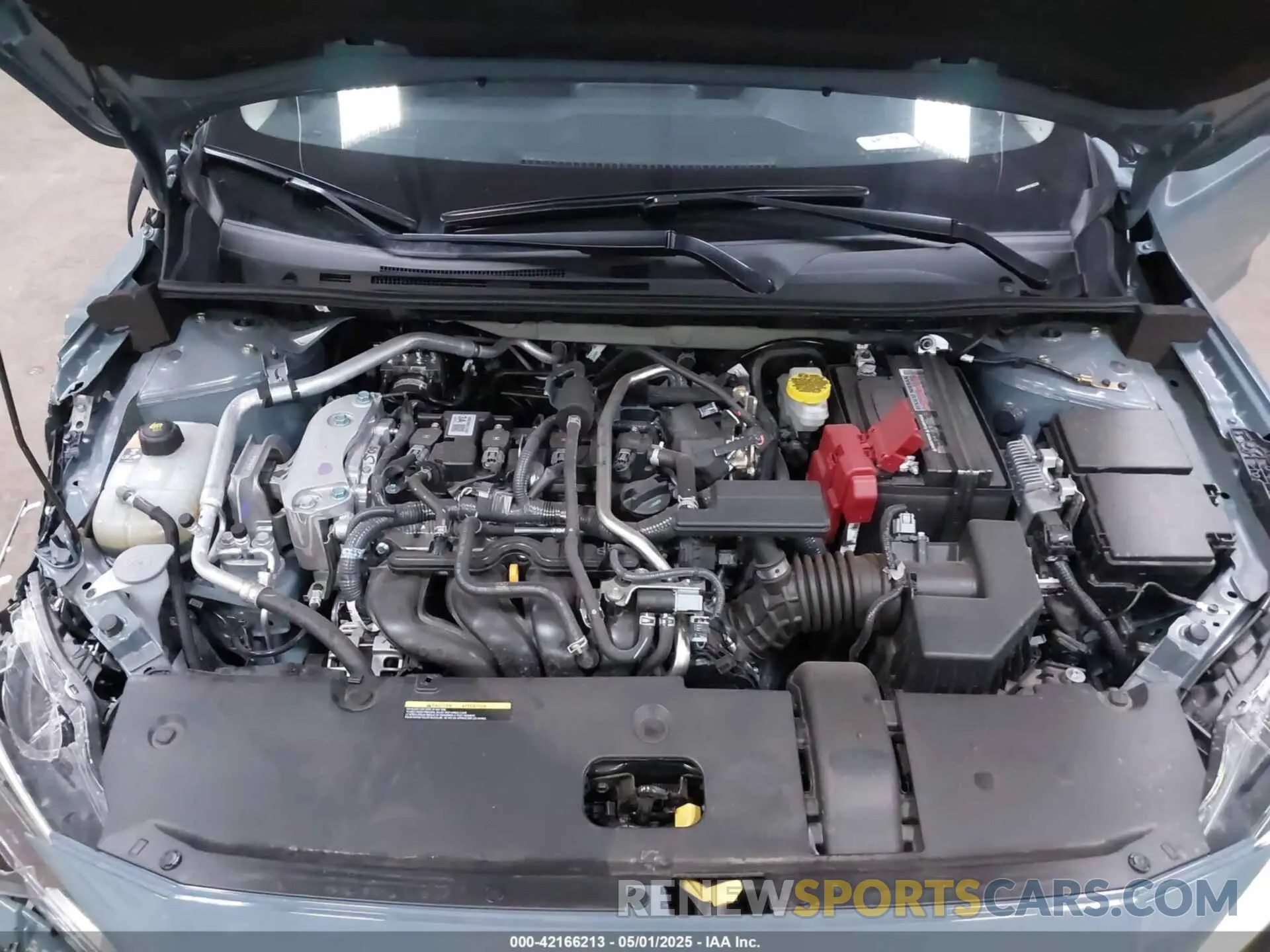 10 fotografías del automóvil dañado 3N1AB8DV4SY242238 NISSAN SENTRA 2025