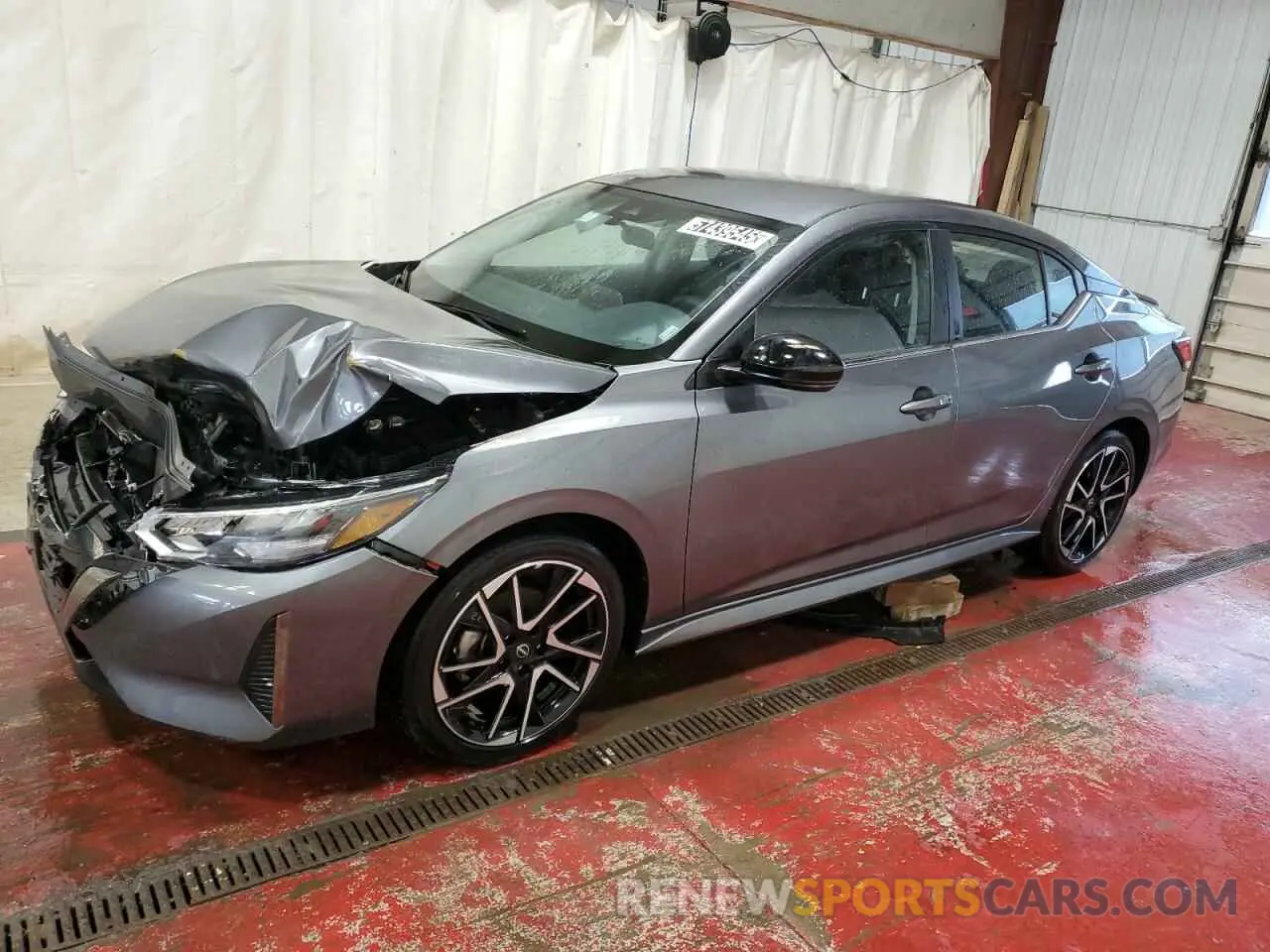 1 fotografías del automóvil dañado 3N1AB8DV4SY305094 NISSAN SENTRA 2025