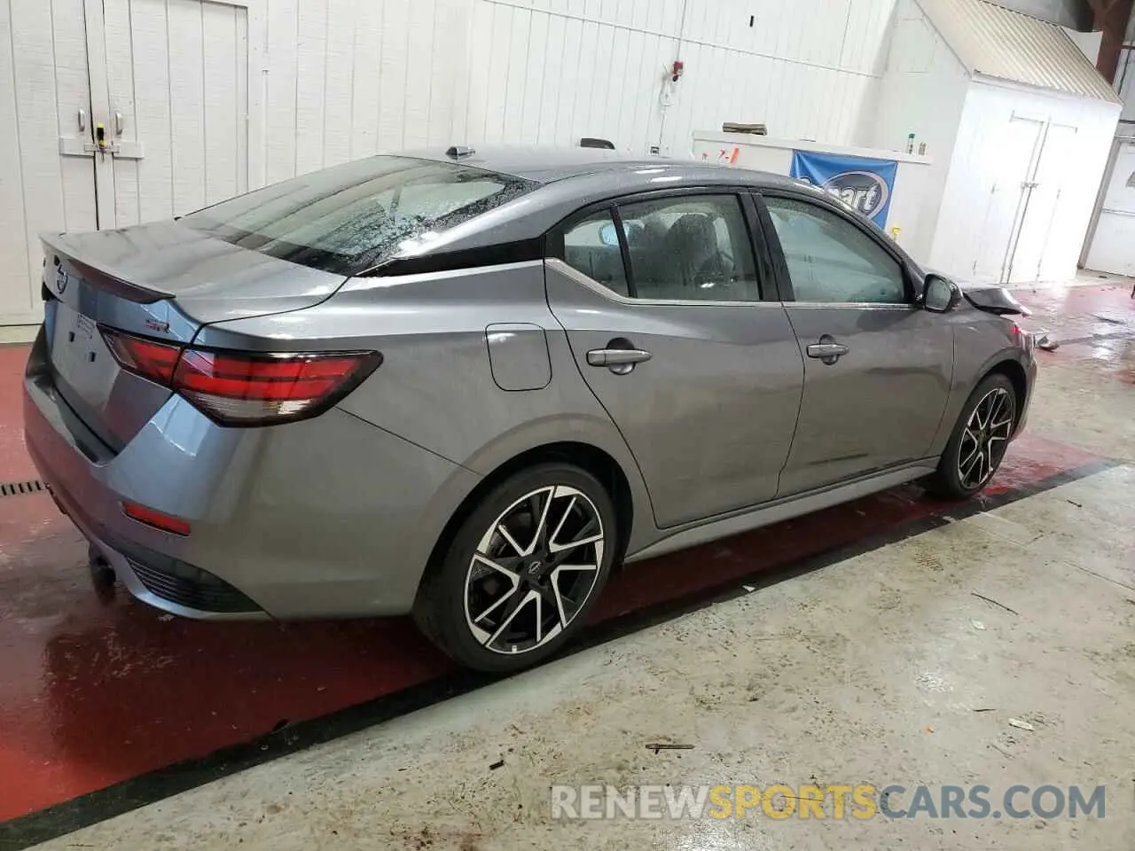 3 fotografías del automóvil dañado 3N1AB8DV4SY305094 NISSAN SENTRA 2025