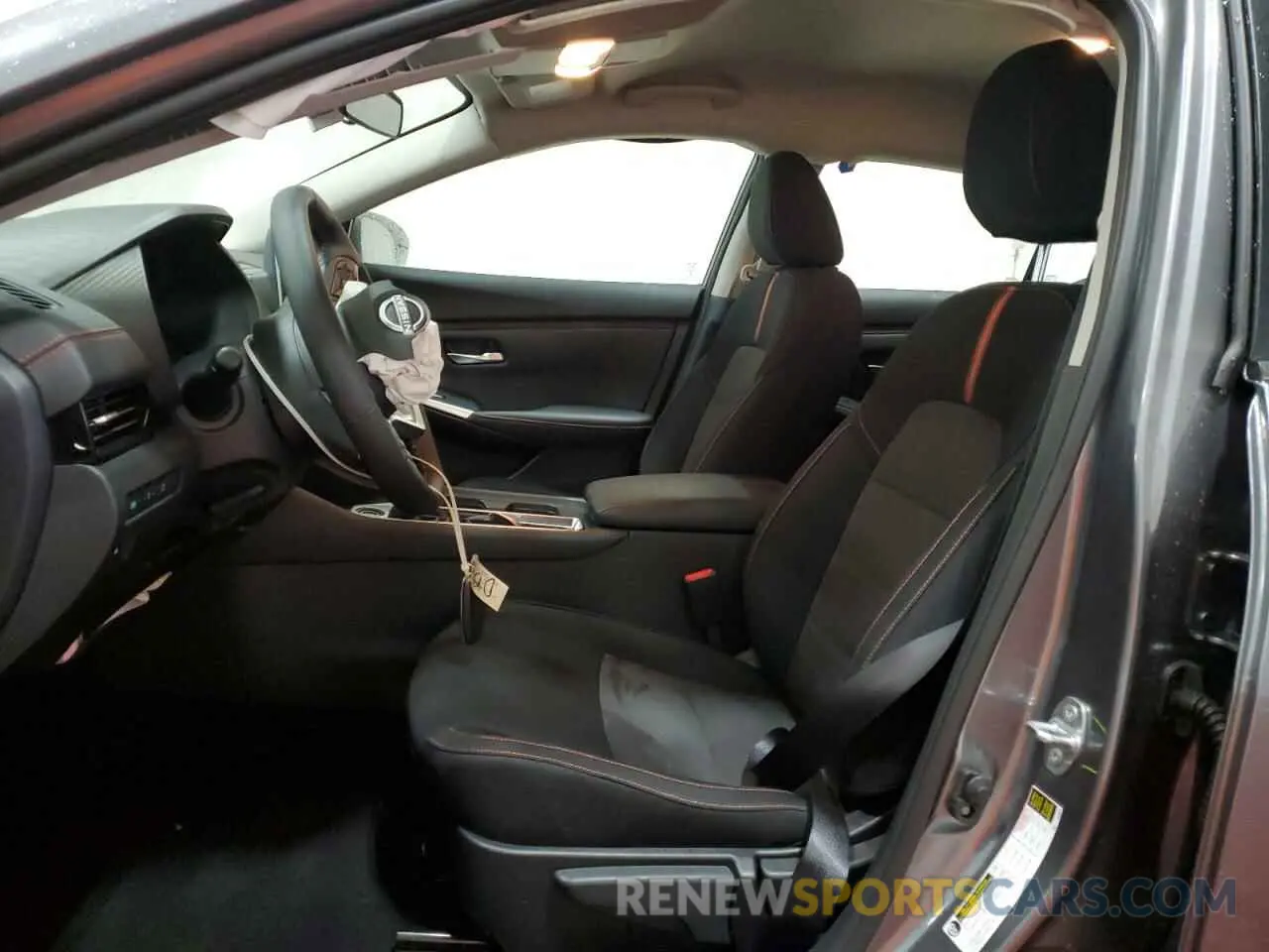 7 fotografías del automóvil dañado 3N1AB8DV4SY305094 NISSAN SENTRA 2025