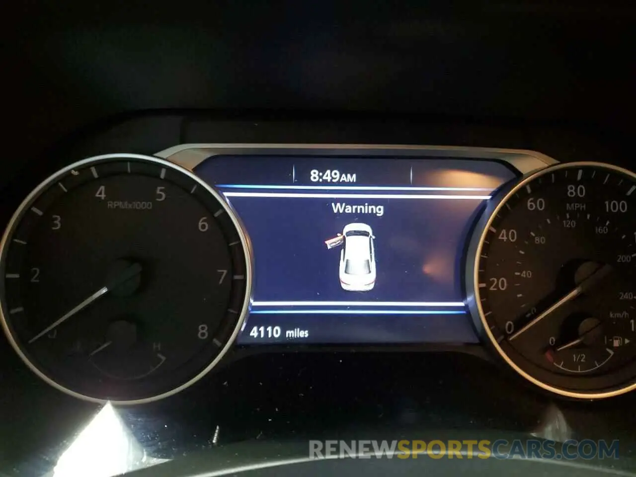 9 fotografías del automóvil dañado 3N1AB8DV4SY305094 NISSAN SENTRA 2025