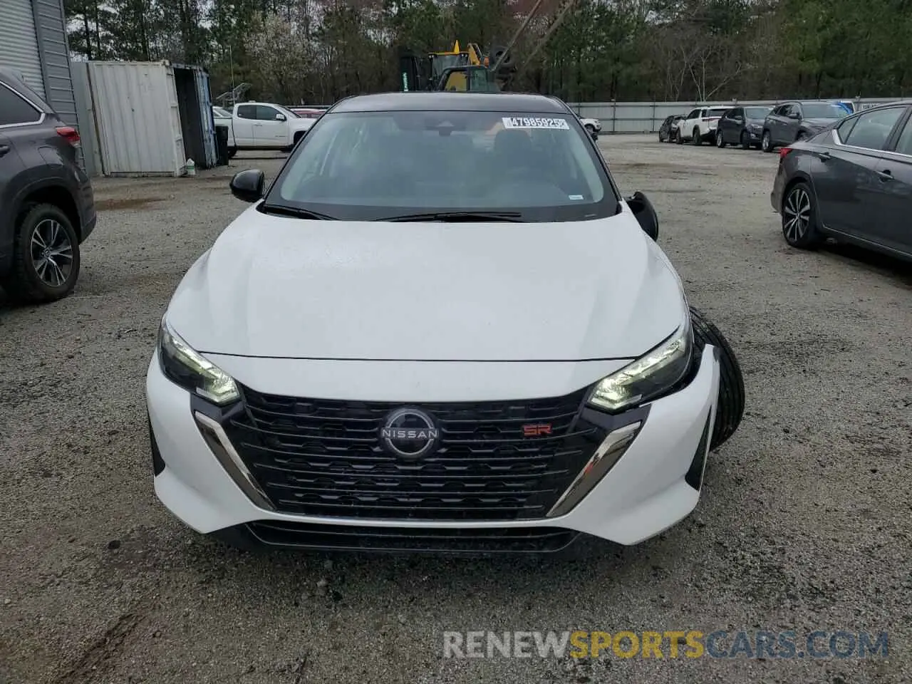 5 fotografías del automóvil dañado 3N1AB8DV5SY280478 NISSAN SENTRA 2025