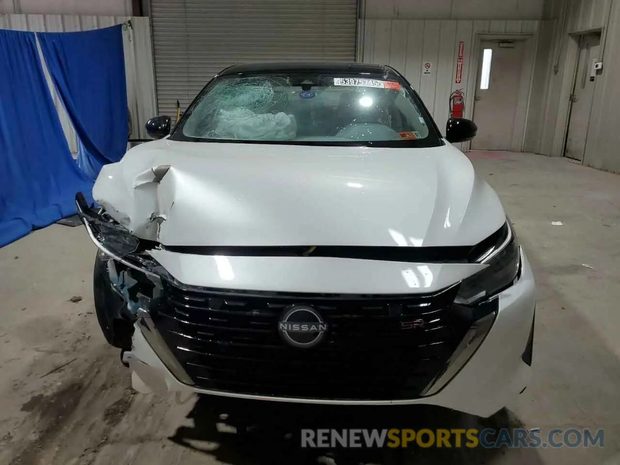 5 fotografías del automóvil dañado 3N1AB8DV6SY267013 NISSAN SENTRA 2025