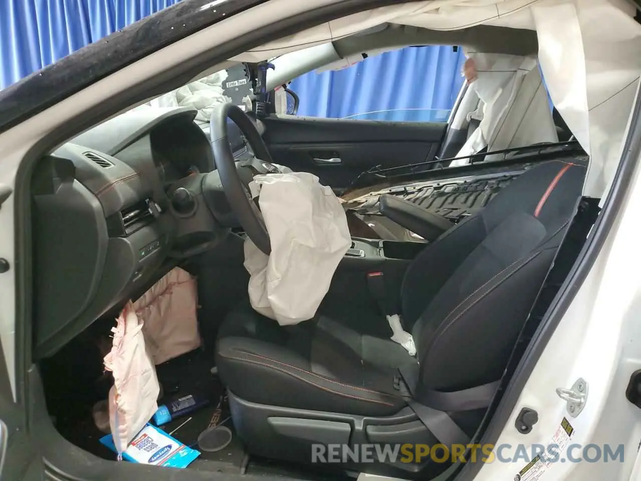 7 fotografías del automóvil dañado 3N1AB8DV6SY267013 NISSAN SENTRA 2025