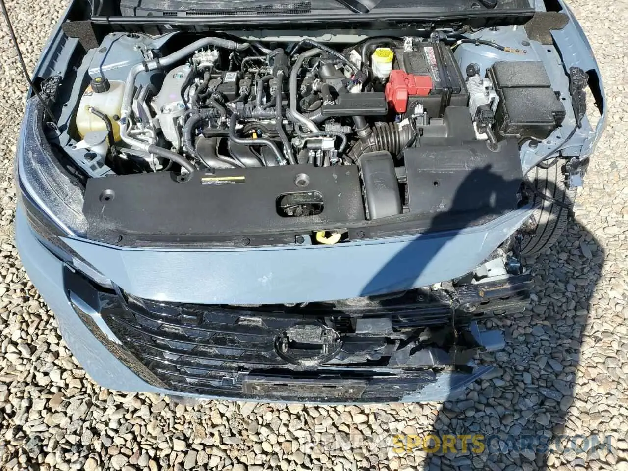 11 fotografías del automóvil dañado 3N1AB8DV7SY279171 NISSAN SENTRA 2025