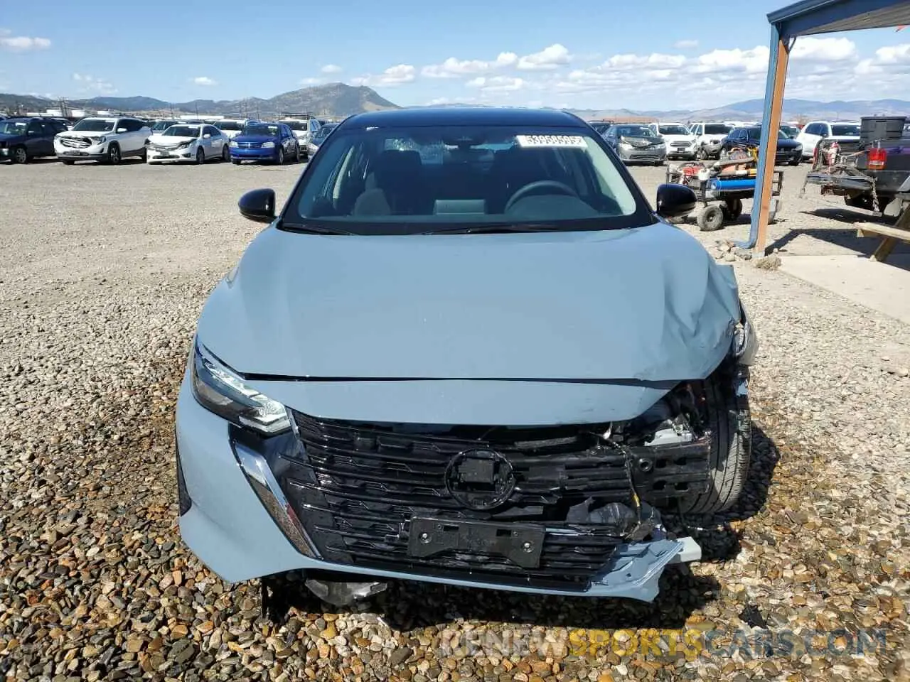 5 fotografías del automóvil dañado 3N1AB8DV7SY279171 NISSAN SENTRA 2025