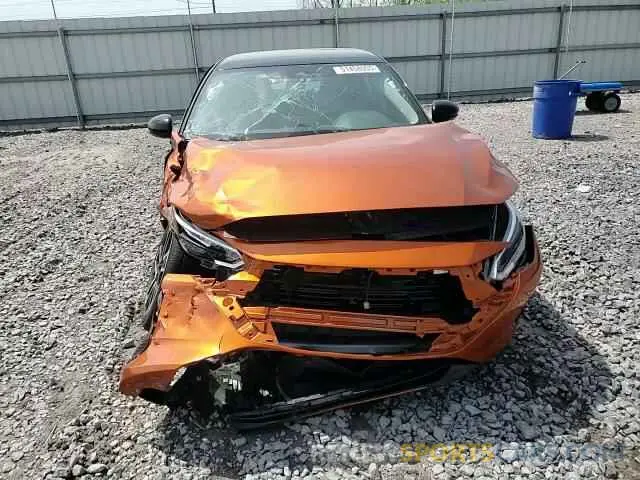 11 fotografías del automóvil dañado 3N1AB8DV8SY228827 NISSAN SENTRA 2025