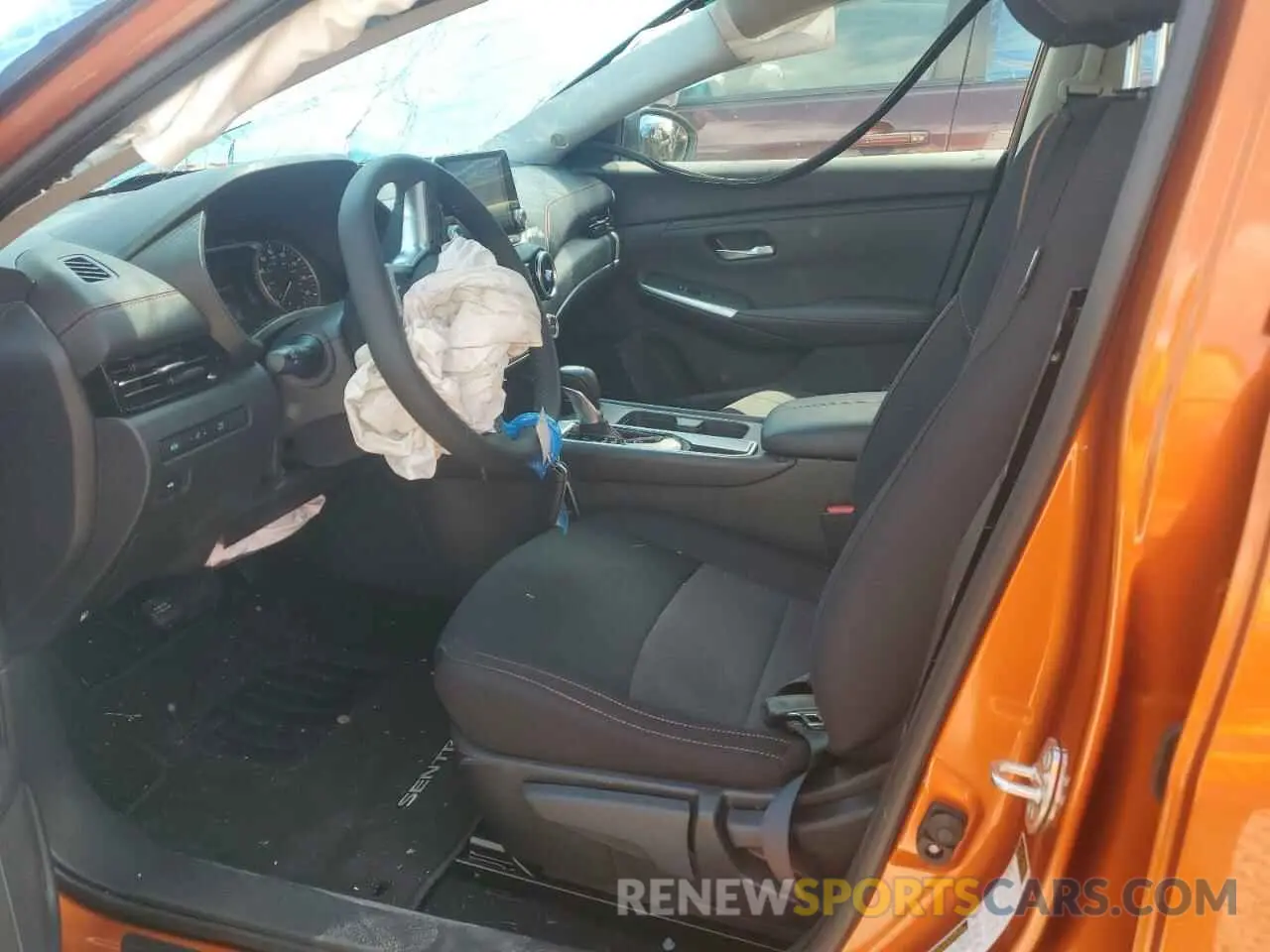 7 fotografías del automóvil dañado 3N1AB8DV8SY228827 NISSAN SENTRA 2025