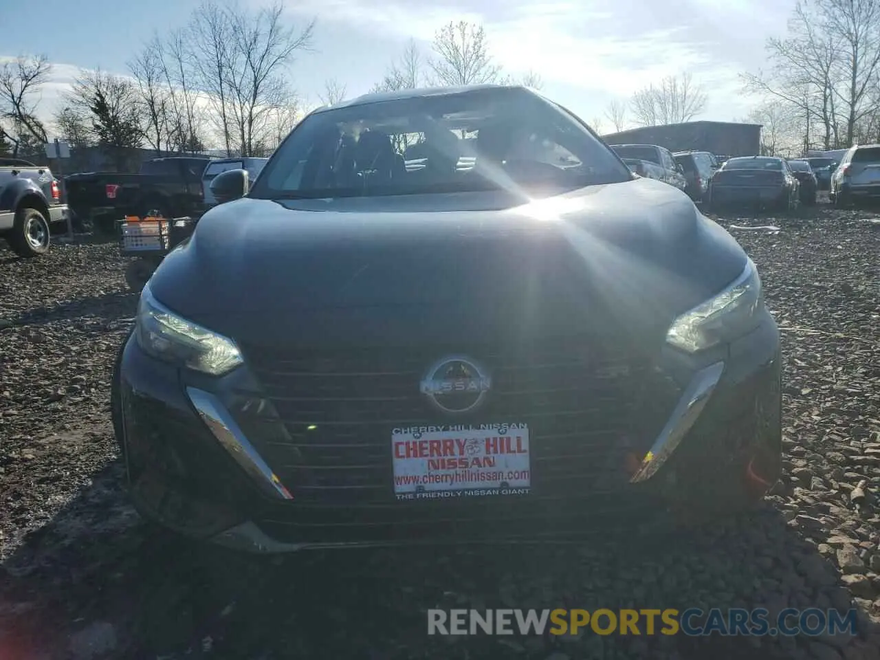 5 fotografías del automóvil dañado 3N1AB8DV9SY226147 NISSAN SENTRA 2025