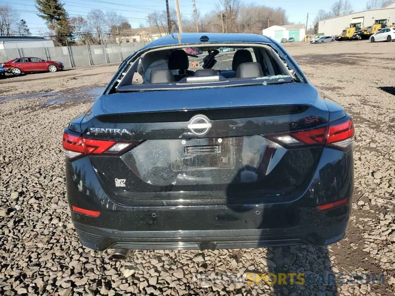6 fotografías del automóvil dañado 3N1AB8DV9SY226147 NISSAN SENTRA 2025