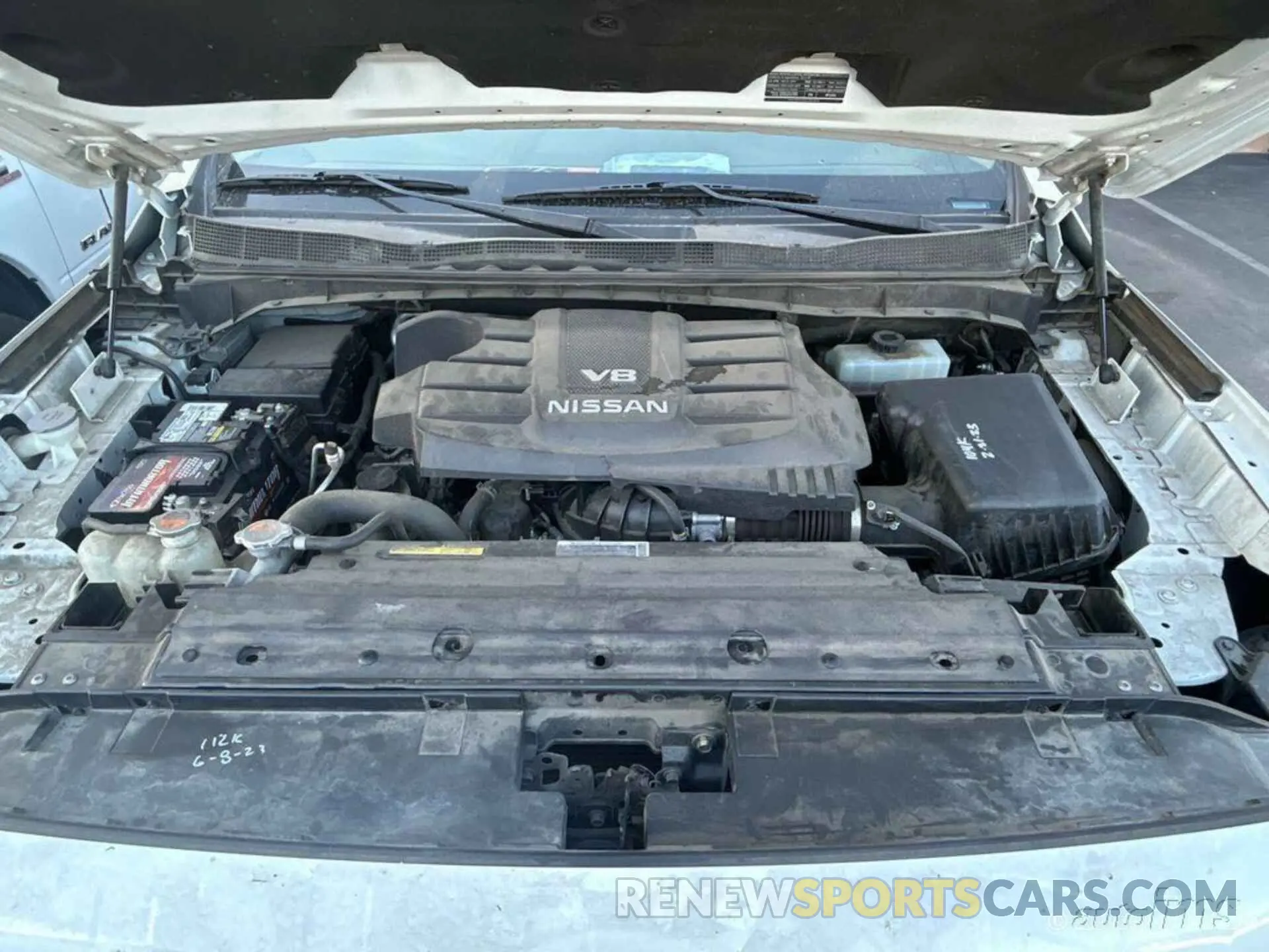 3 fotografías del automóvil dañado 1N6AA1C62KN517911 NISSAN TITAN 2019
