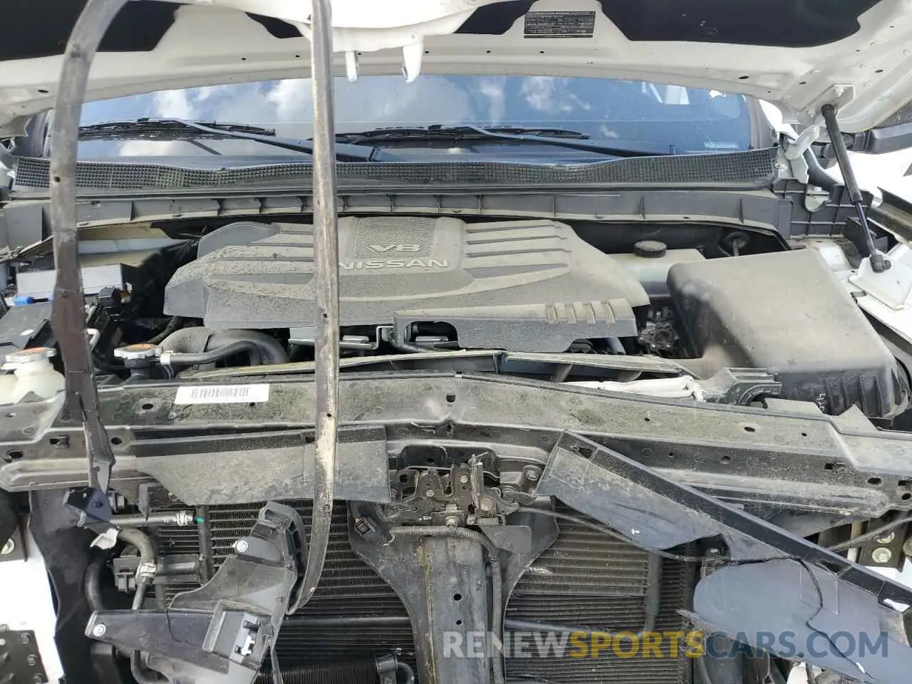 12 fotografías del automóvil dañado 1N6AA1E51KN526104 NISSAN TITAN 2019
