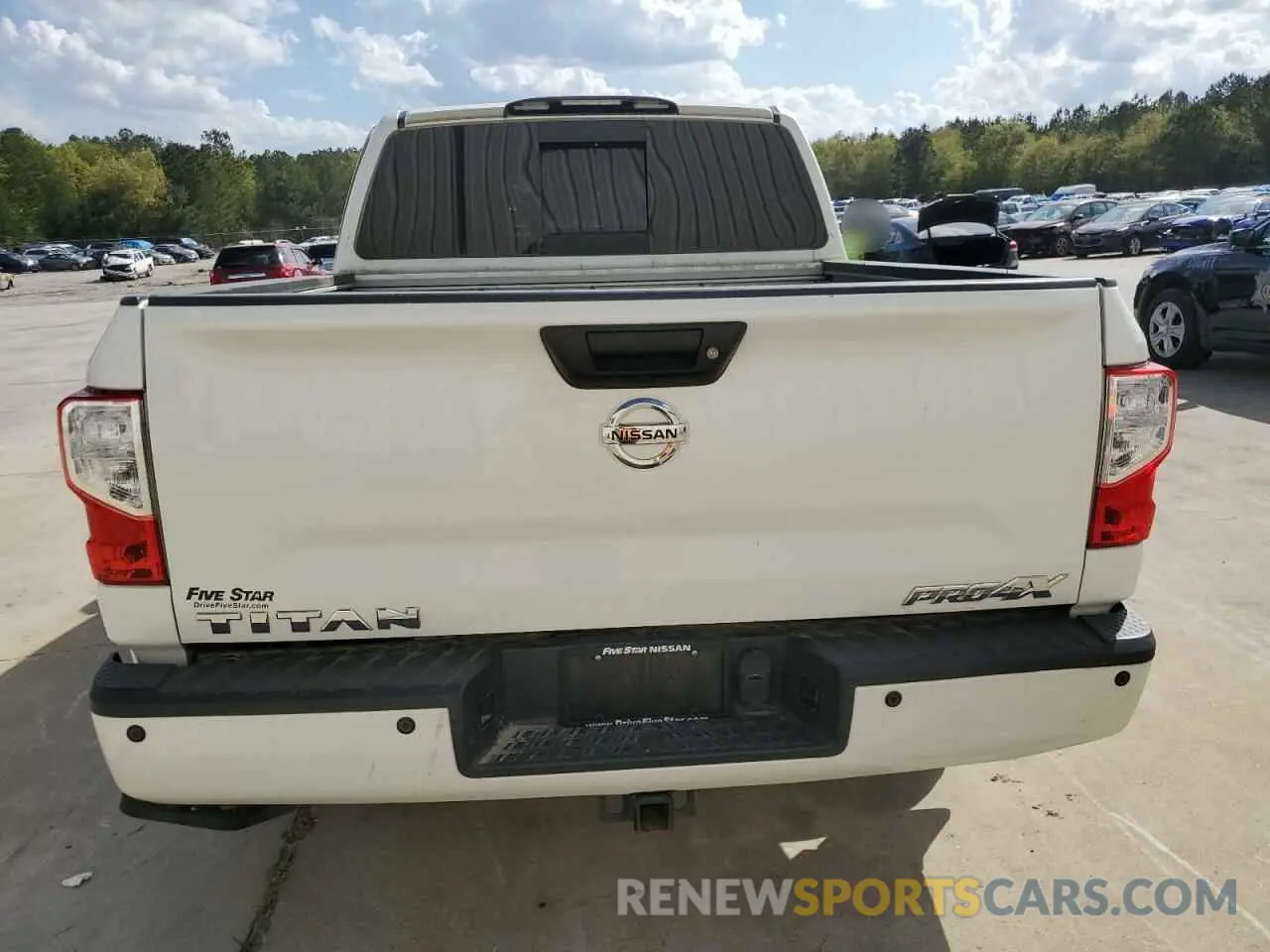 6 fotografías del automóvil dañado 1N6AA1E51KN526104 NISSAN TITAN 2019