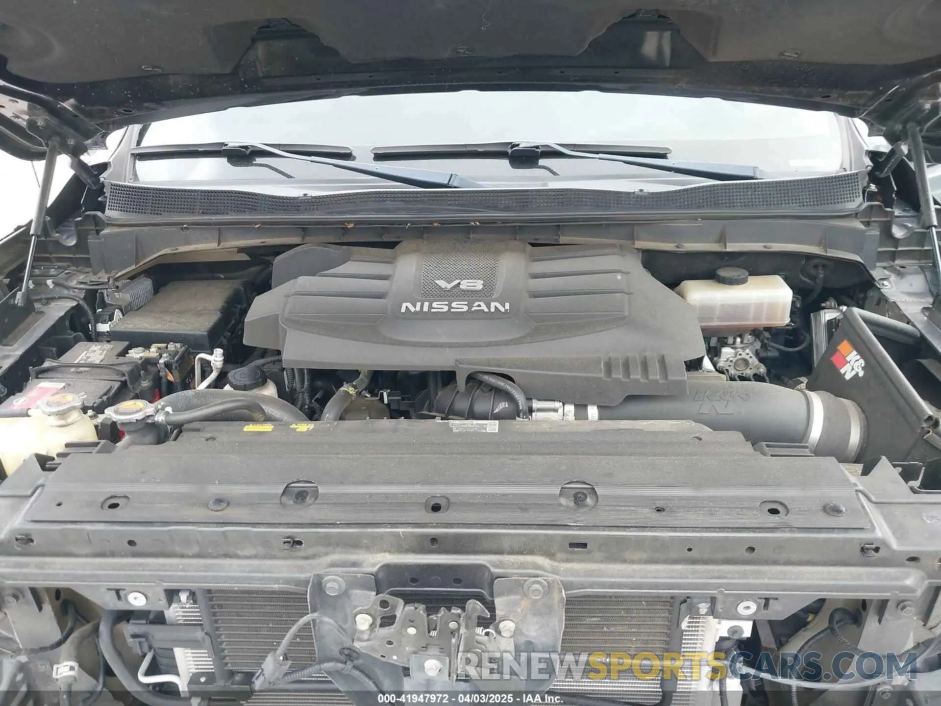 10 fotografías del automóvil dañado 1N6AA1E56KN507810 NISSAN TITAN 2019