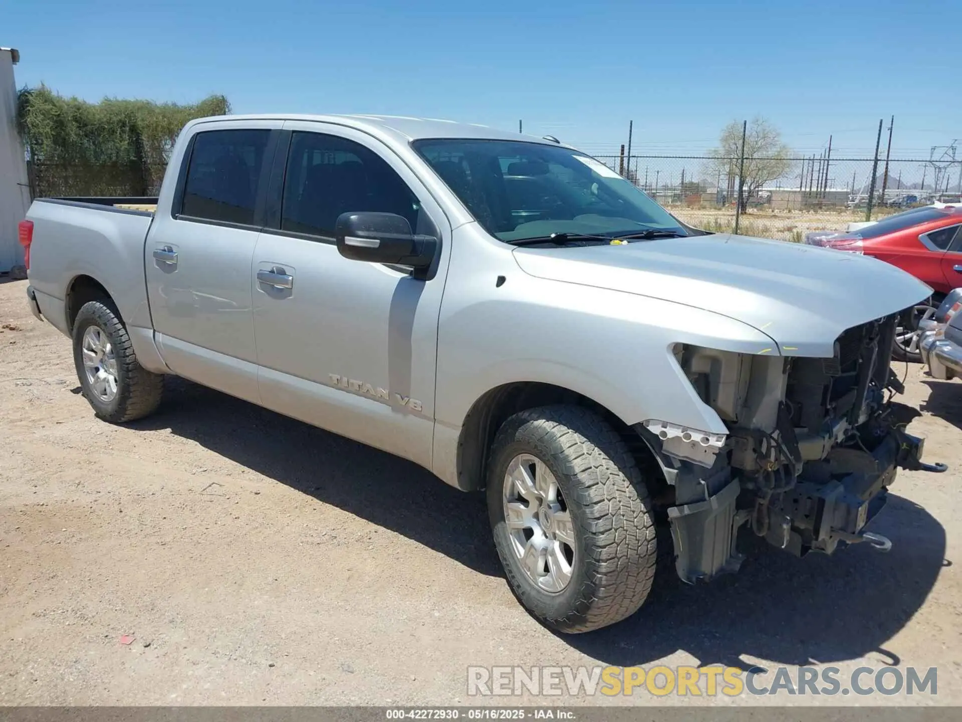 1 fotografías del automóvil dañado 1N6AA1EJ0KN509551 NISSAN TITAN 2019