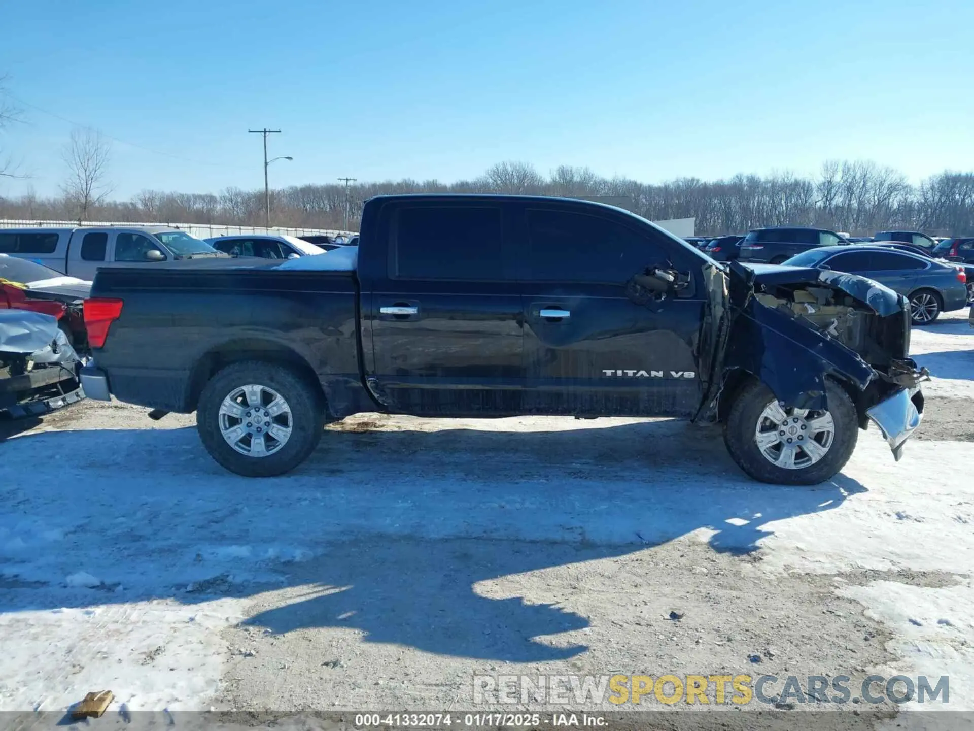 13 fotografías del automóvil dañado 1N6AA1EJ4KN518916 NISSAN TITAN 2019