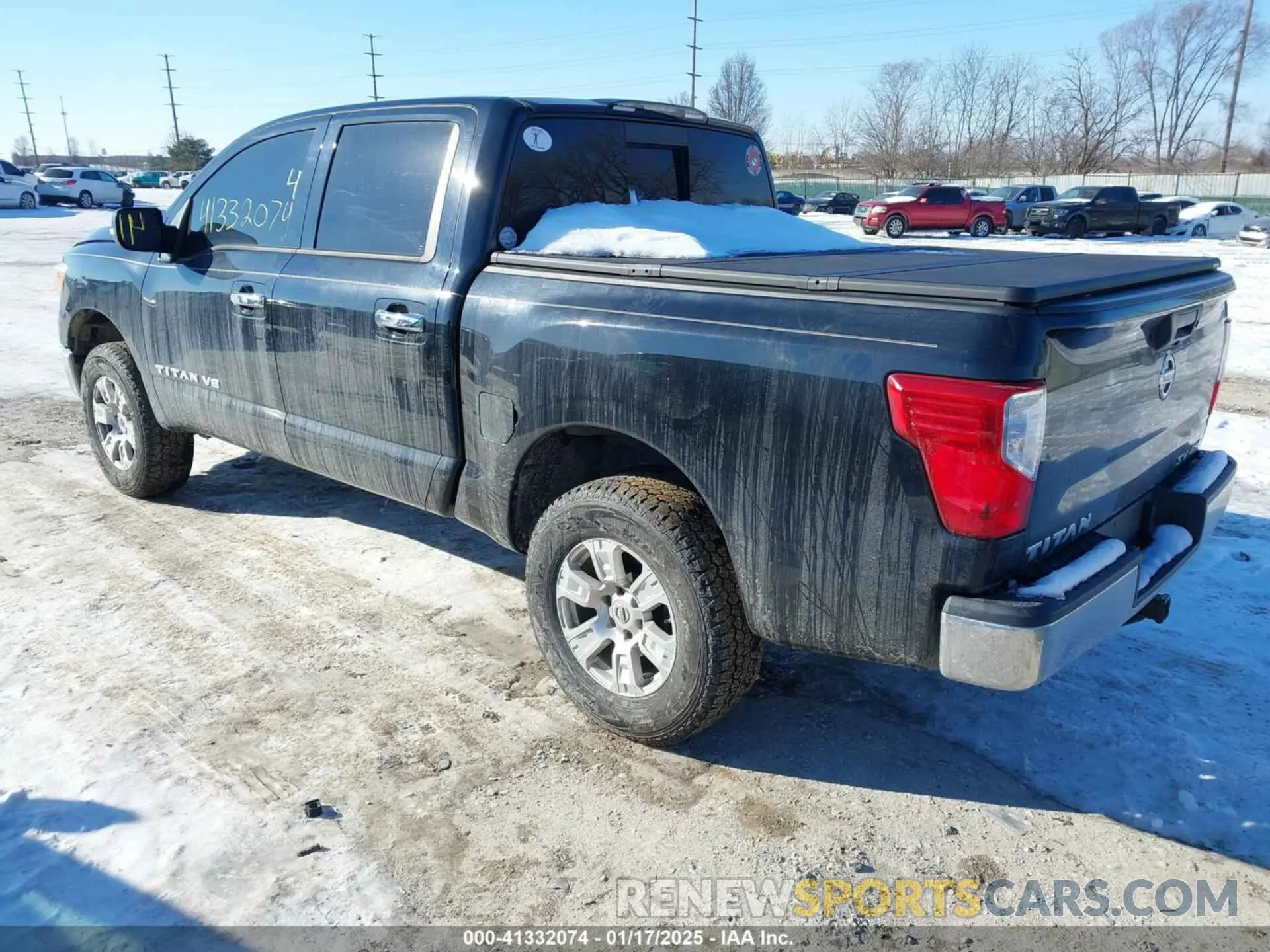 3 fotografías del automóvil dañado 1N6AA1EJ4KN518916 NISSAN TITAN 2019