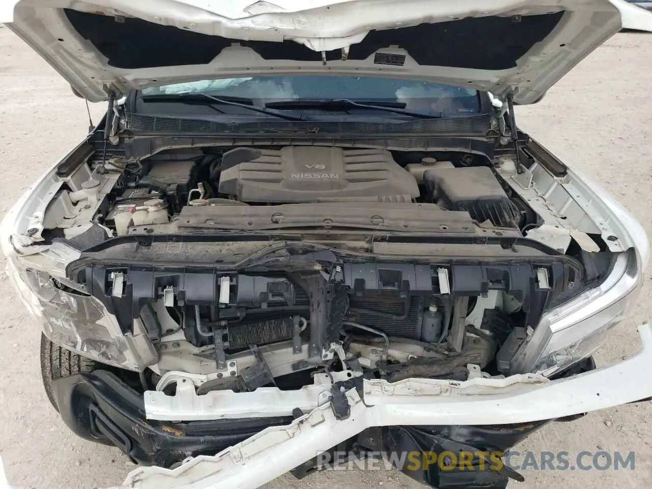 11 fotografías del automóvil dañado 1N6AA1EK1KN504920 NISSAN TITAN 2019