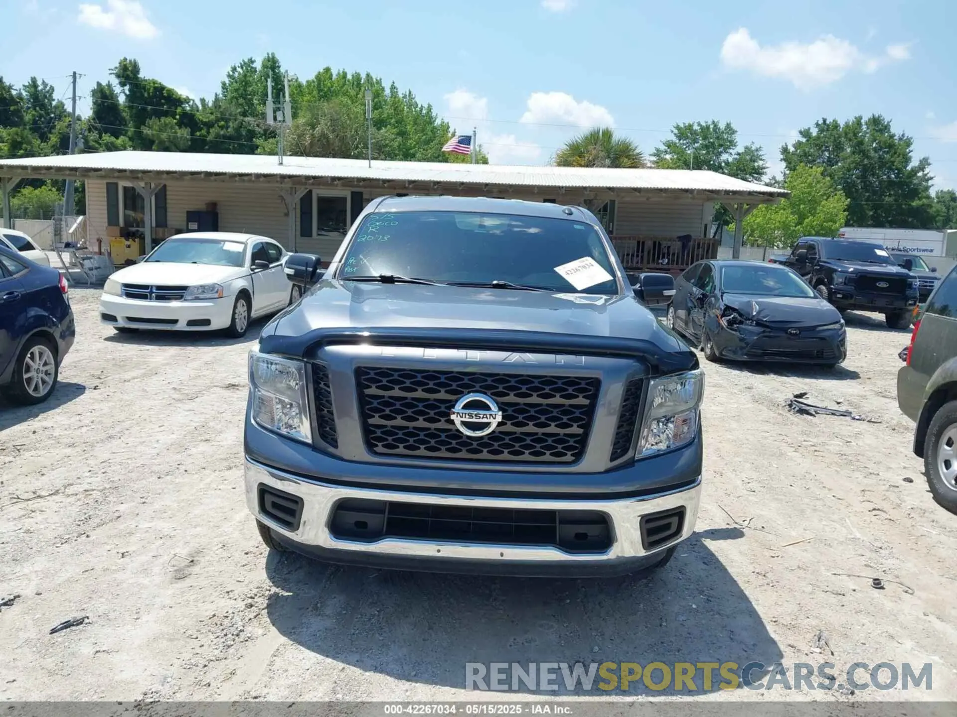 12 fotografías del automóvil dañado 1N6AA1EKXKN514541 NISSAN TITAN 2019
