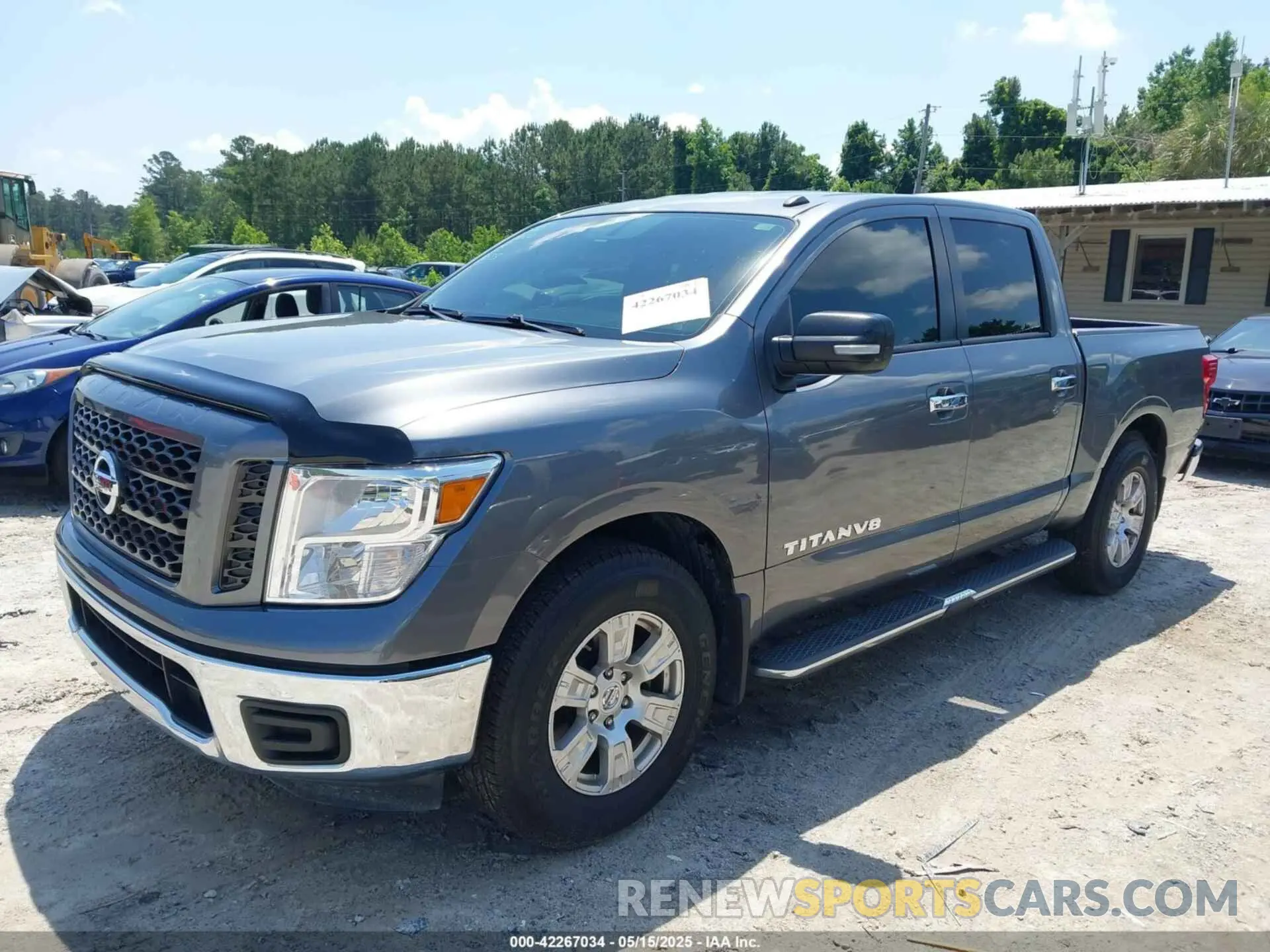 2 fotografías del automóvil dañado 1N6AA1EKXKN514541 NISSAN TITAN 2019