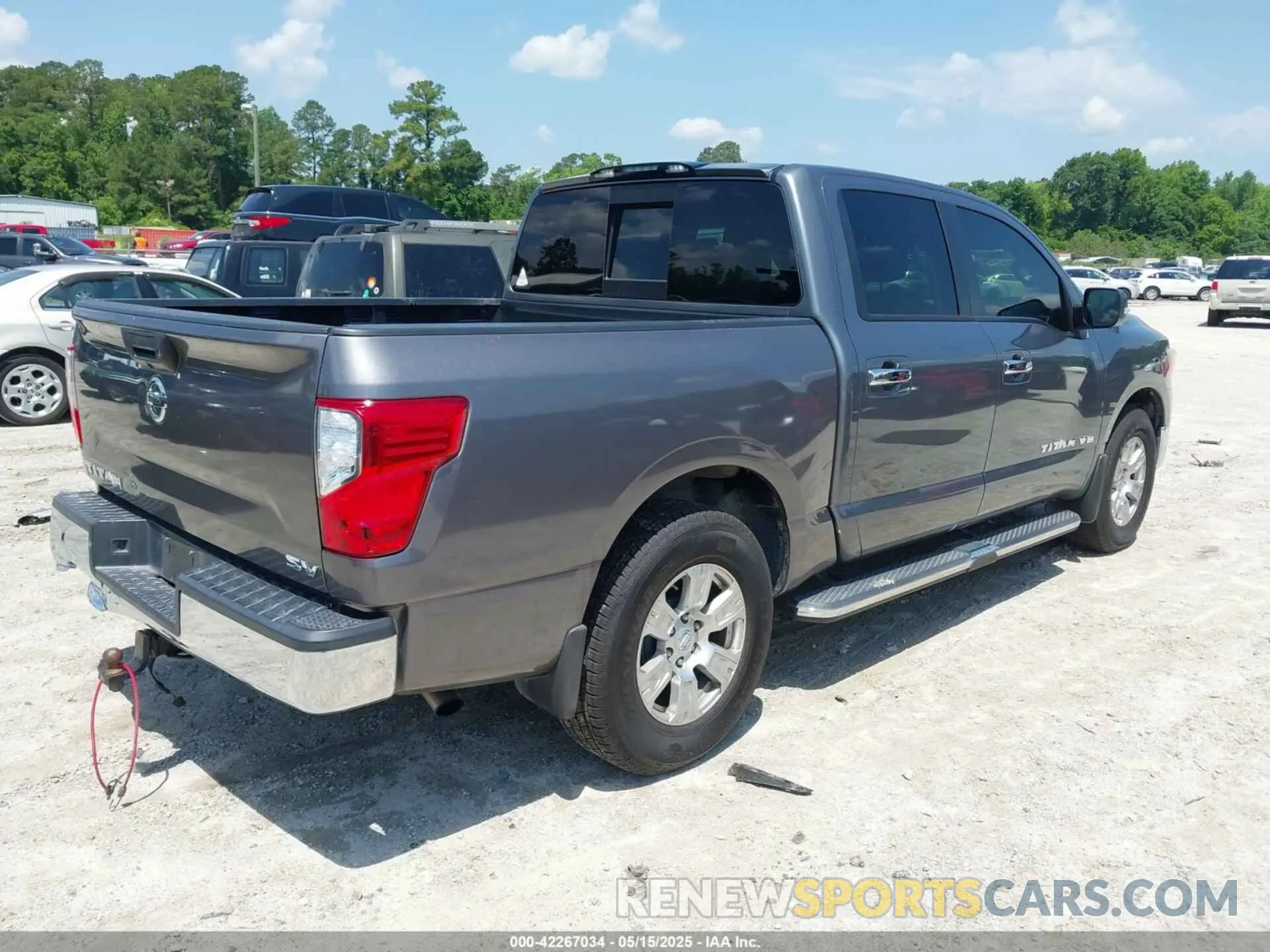 4 fotografías del automóvil dañado 1N6AA1EKXKN514541 NISSAN TITAN 2019