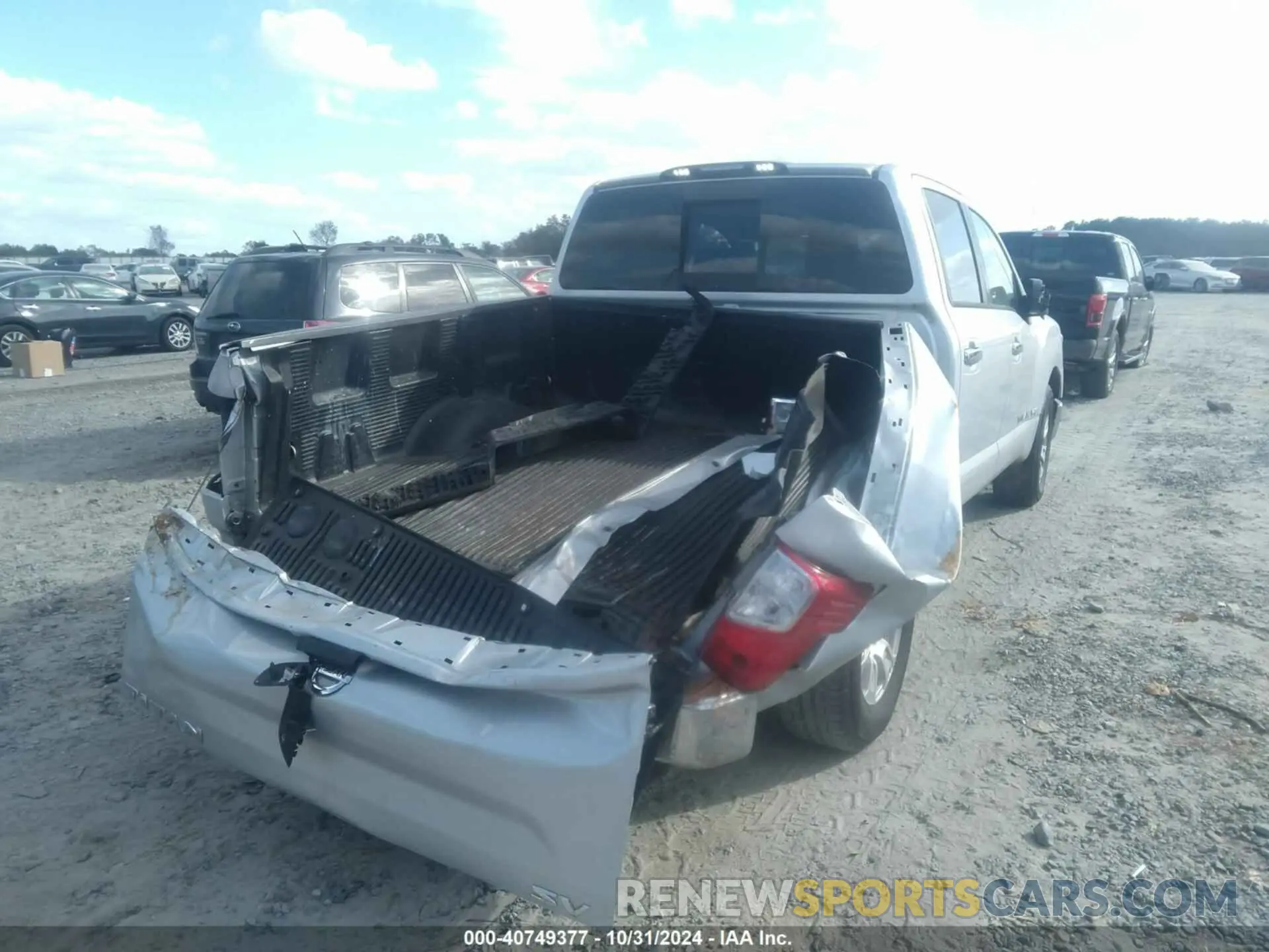 6 fotografías del automóvil dañado 1N6AA1EKXKN516970 NISSAN TITAN 2019