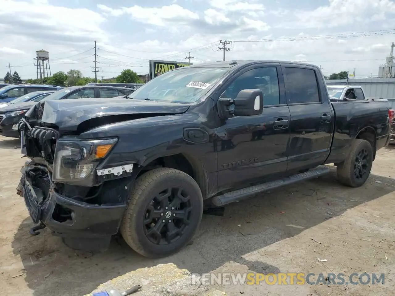1 fotografías del automóvil dañado 1N6BA1F47KN515957 NISSAN TITAN 2019