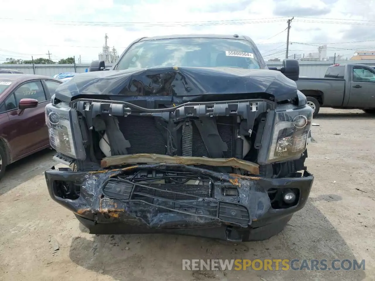 5 fotografías del automóvil dañado 1N6BA1F47KN515957 NISSAN TITAN 2019
