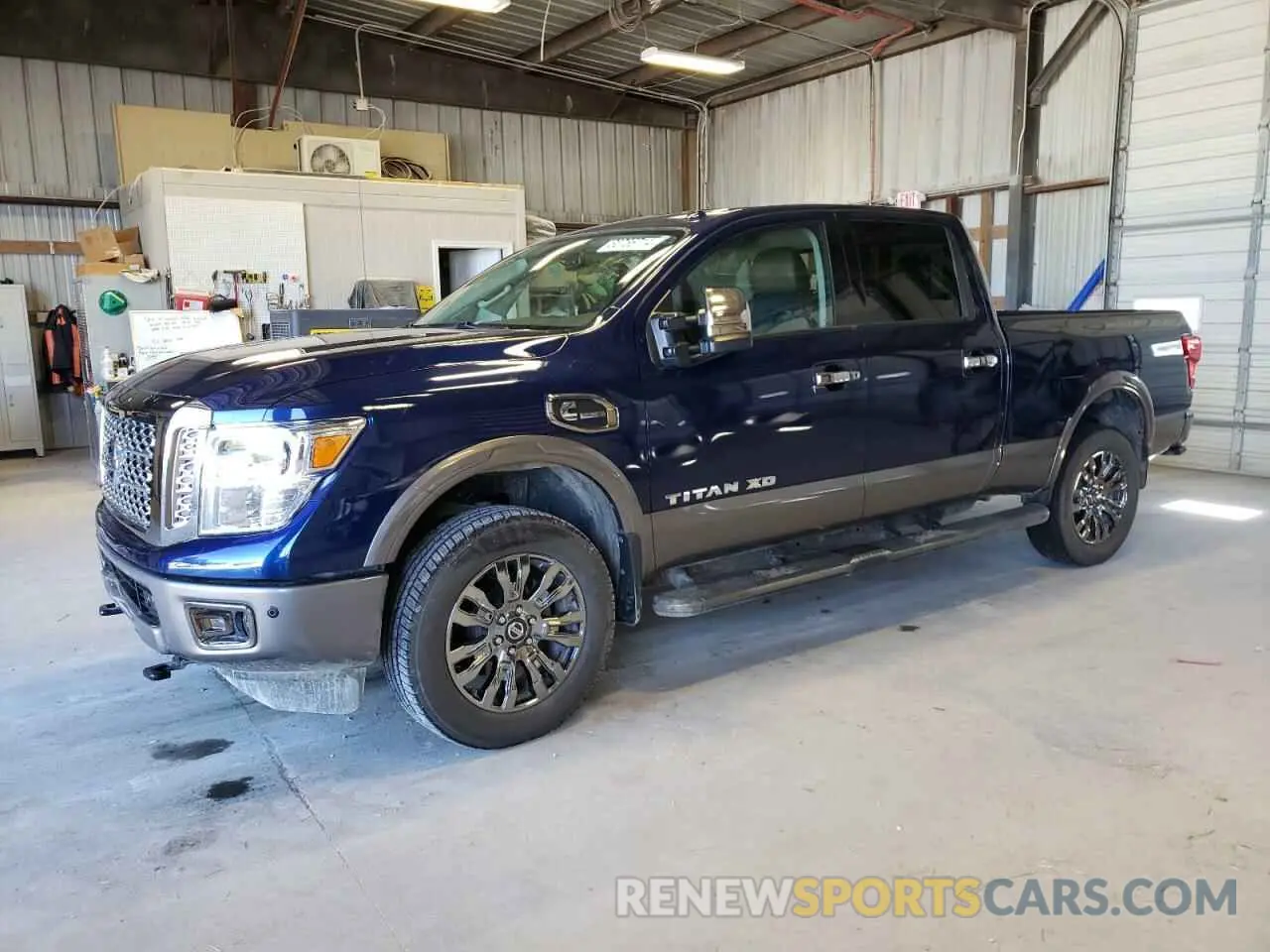 1 fotografías del automóvil dañado 1N6BA1F47KN534332 NISSAN TITAN 2019