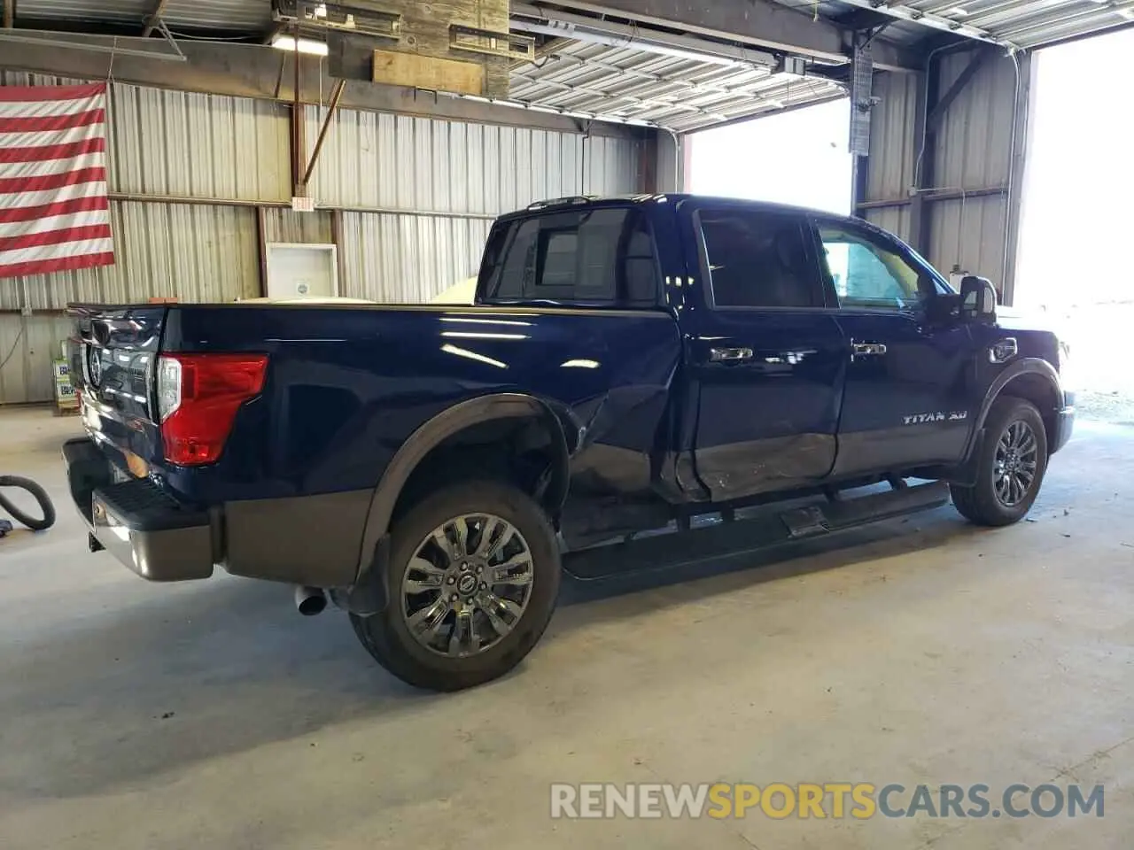 3 fotografías del automóvil dañado 1N6BA1F47KN534332 NISSAN TITAN 2019