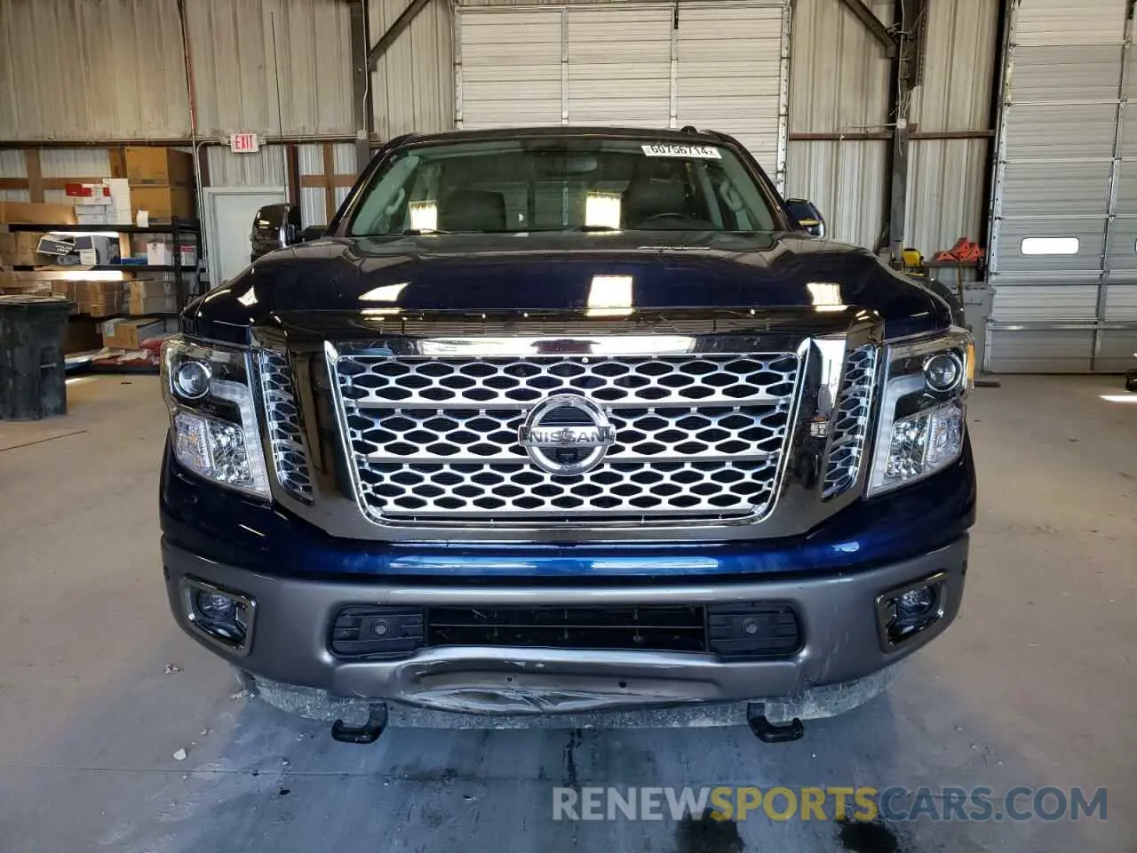 5 fotografías del automóvil dañado 1N6BA1F47KN534332 NISSAN TITAN 2019