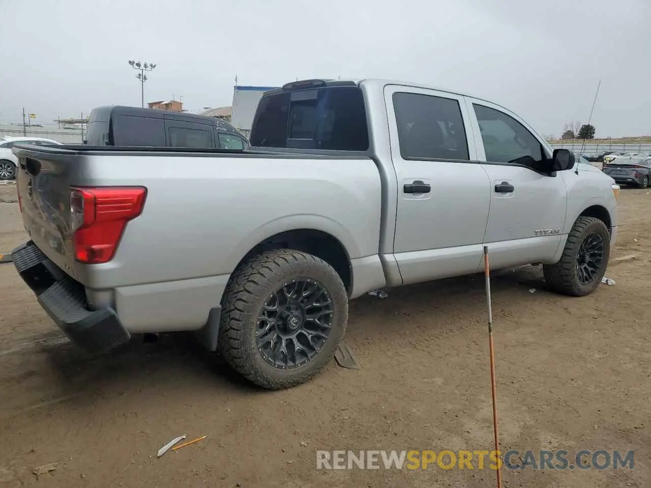 3 fotografías del automóvil dañado 1N6AA1EC5LN510116 NISSAN TITAN 2020