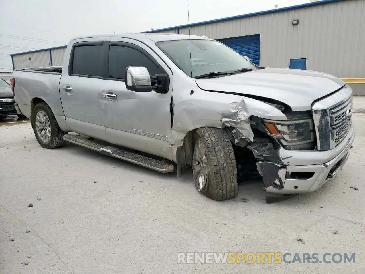 4 fotografías del automóvil dañado 1N6AA1ED5LN501764 NISSAN TITAN 2020