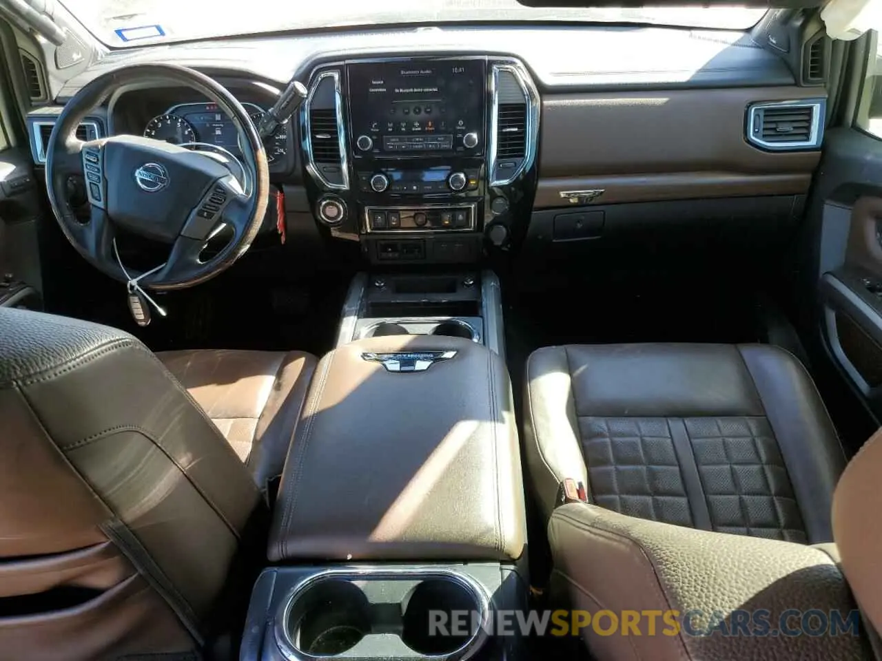 8 fotografías del automóvil dañado 1N6AA1EF2LN500797 NISSAN TITAN 2020