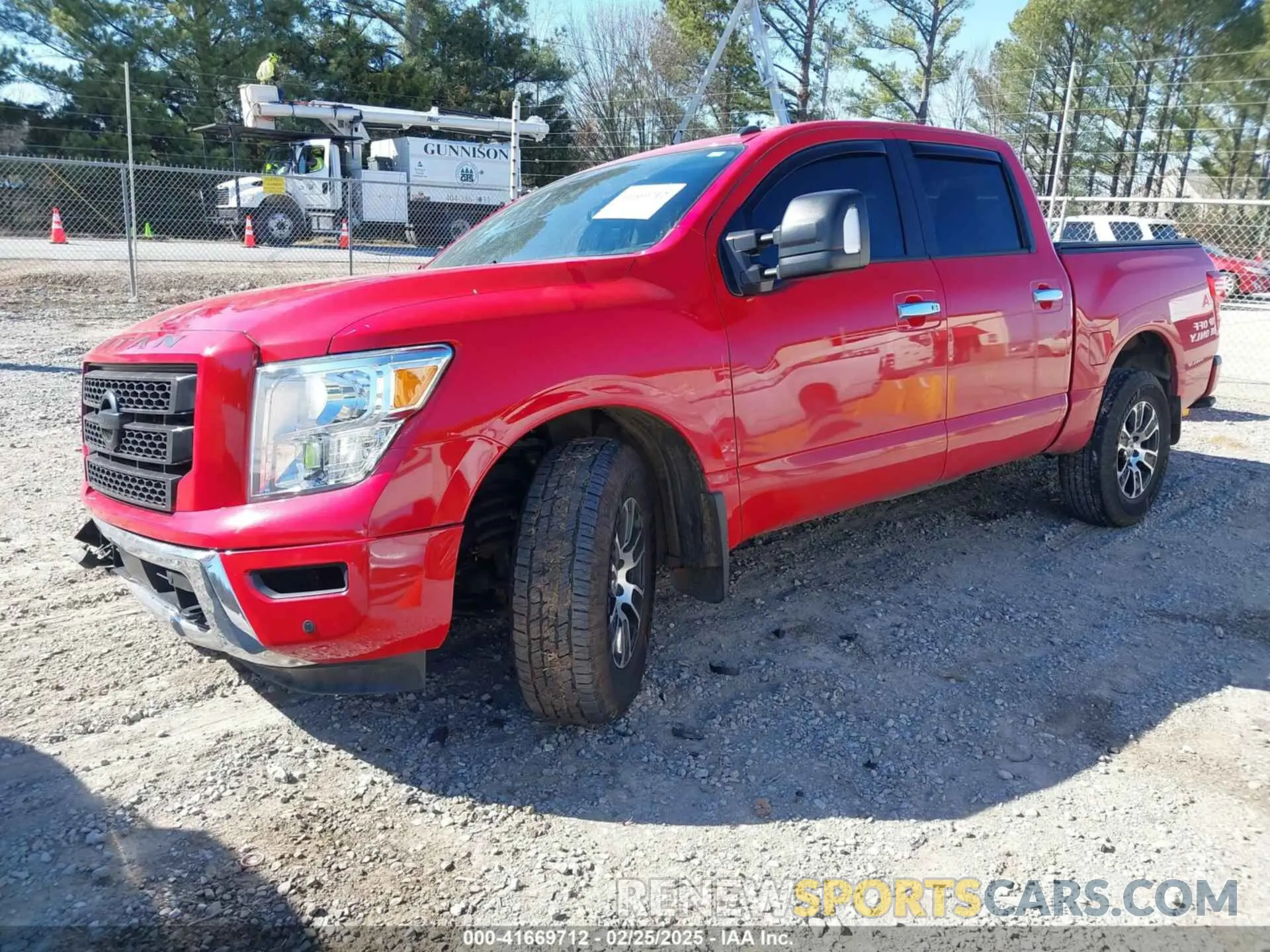 2 fotografías del automóvil dañado 1N6AA1EF6LN503766 NISSAN TITAN 2020