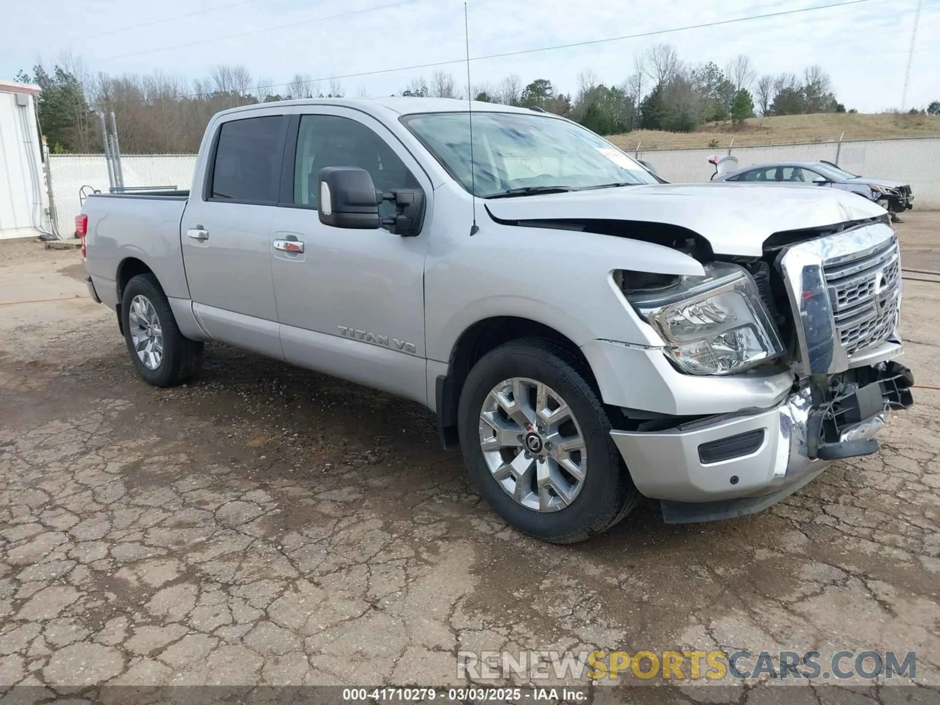 1 fotografías del automóvil dañado 1N6AA1EF6LN509924 NISSAN TITAN 2020