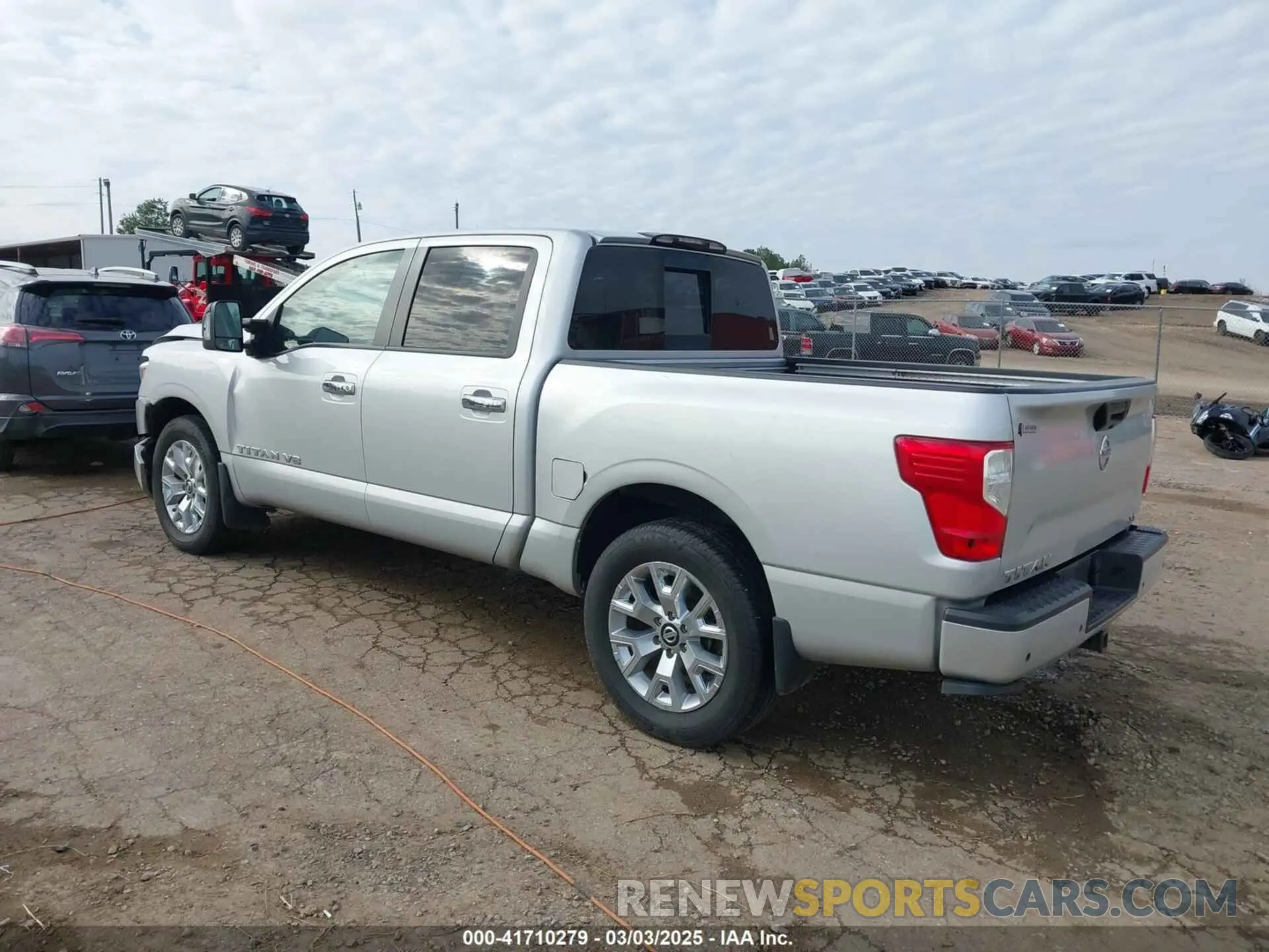 3 fotografías del automóvil dañado 1N6AA1EF6LN509924 NISSAN TITAN 2020