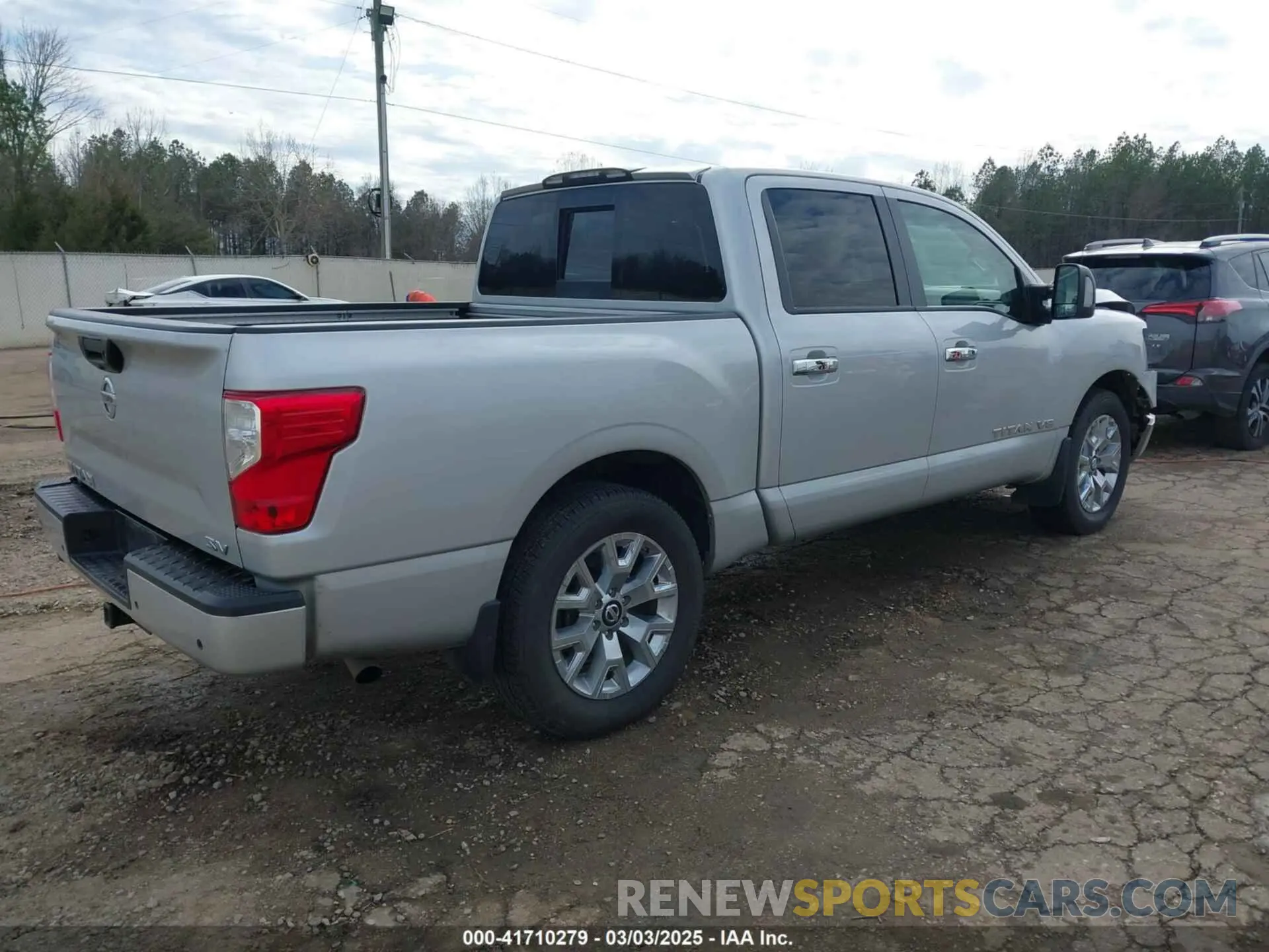 4 fotografías del automóvil dañado 1N6AA1EF6LN509924 NISSAN TITAN 2020