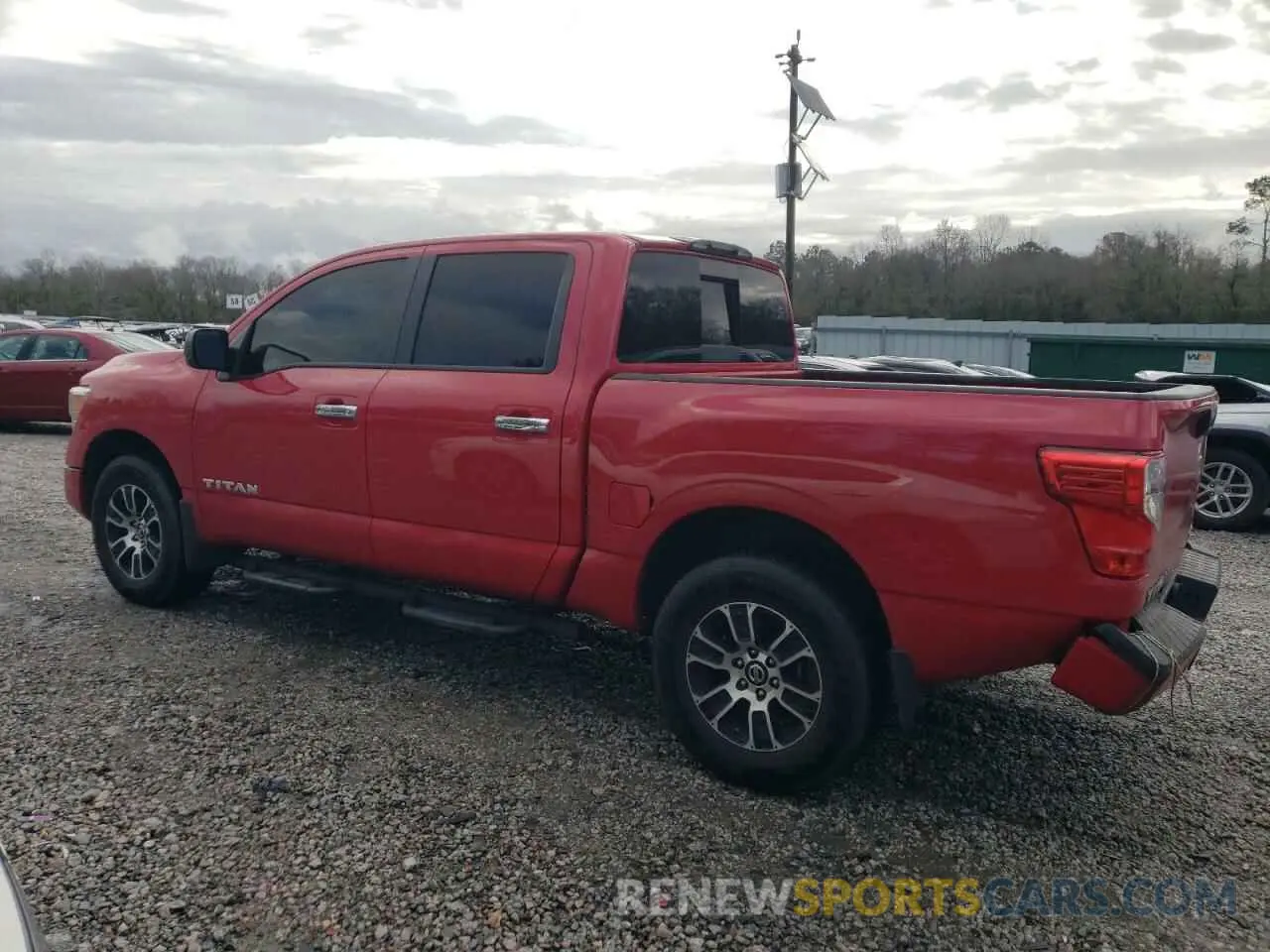 2 fotografías del automóvil dañado 1N6AA1EC5MN530805 NISSAN TITAN 2021