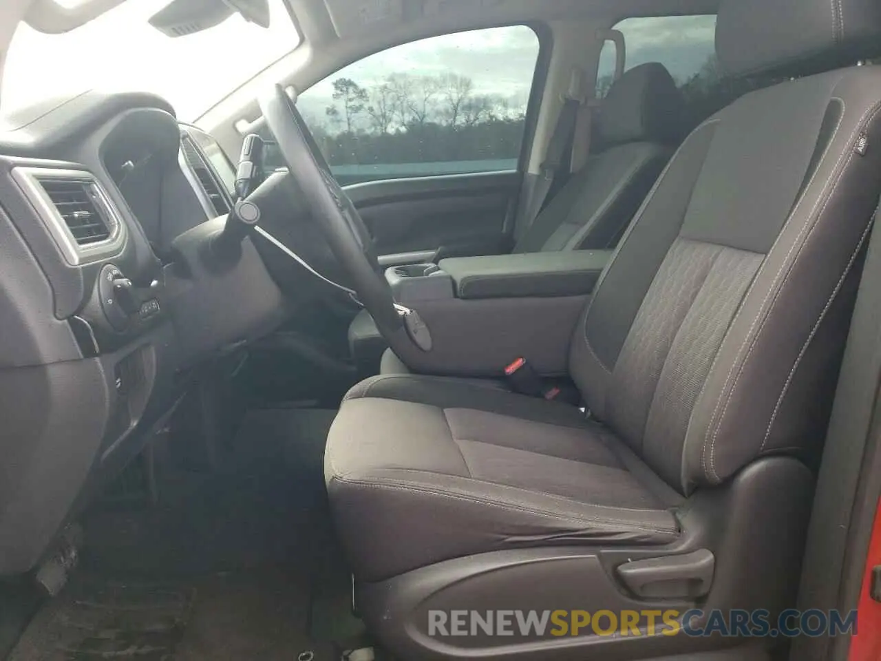 7 fotografías del automóvil dañado 1N6AA1EC5MN530805 NISSAN TITAN 2021