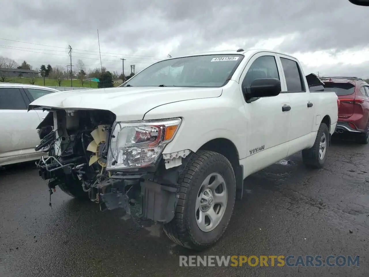 1 fotografías del automóvil dañado 1N6AA1EC9MN529818 NISSAN TITAN 2021