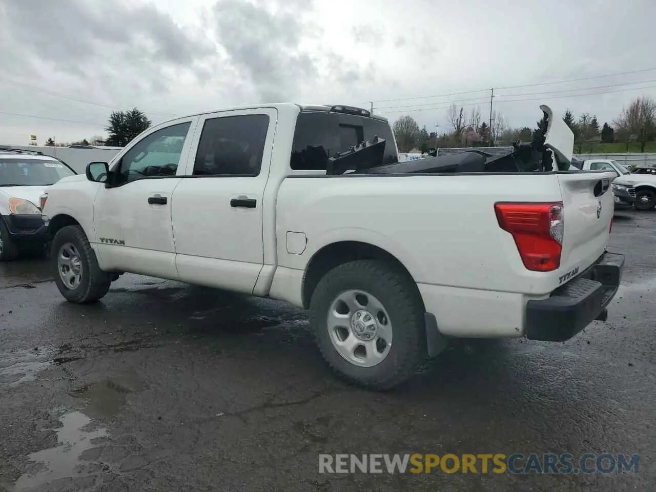 2 fotografías del automóvil dañado 1N6AA1EC9MN529818 NISSAN TITAN 2021