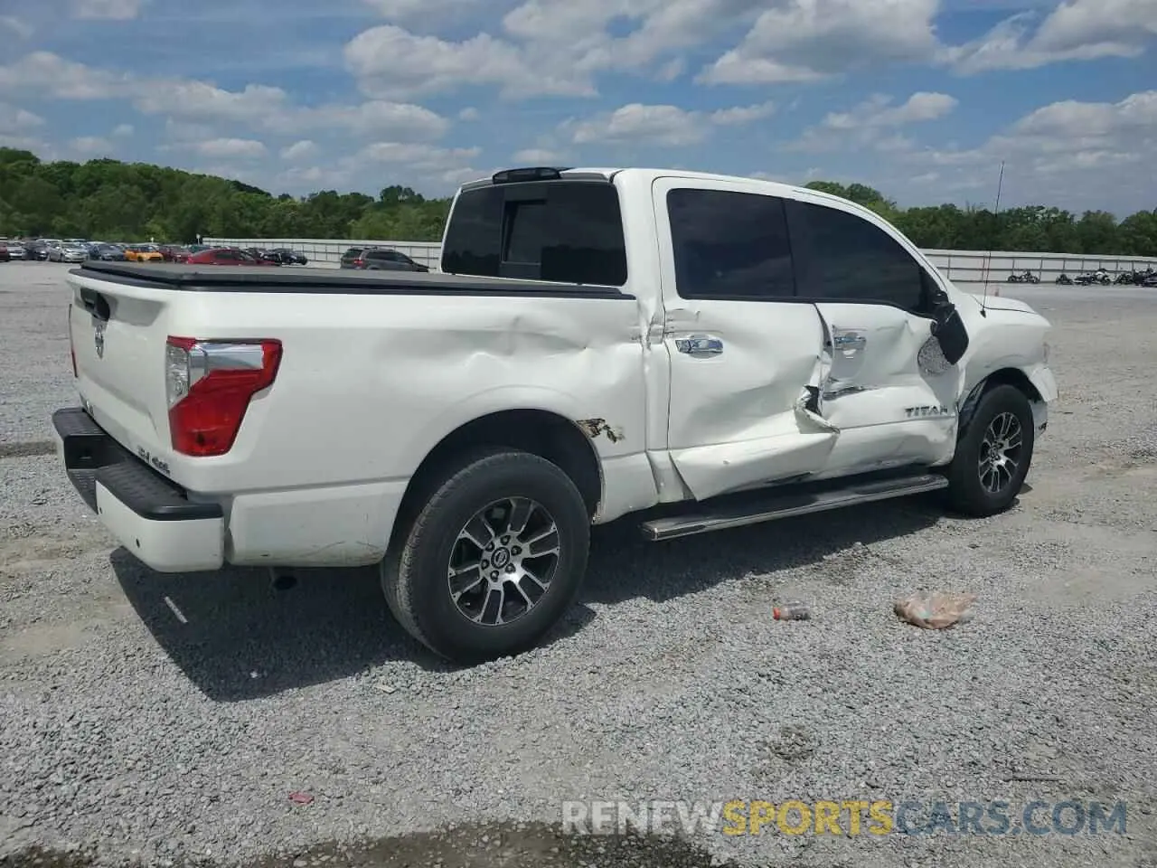 3 fotografías del automóvil dañado 1N6AA1ECXMN528984 NISSAN TITAN 2021