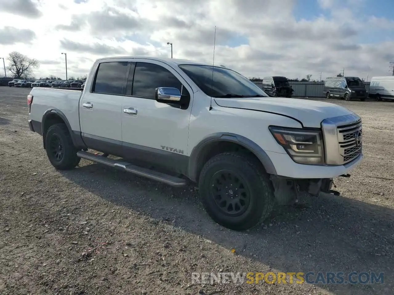 4 fotografías del automóvil dañado 1N6AA1ED0MN512074 NISSAN TITAN 2021
