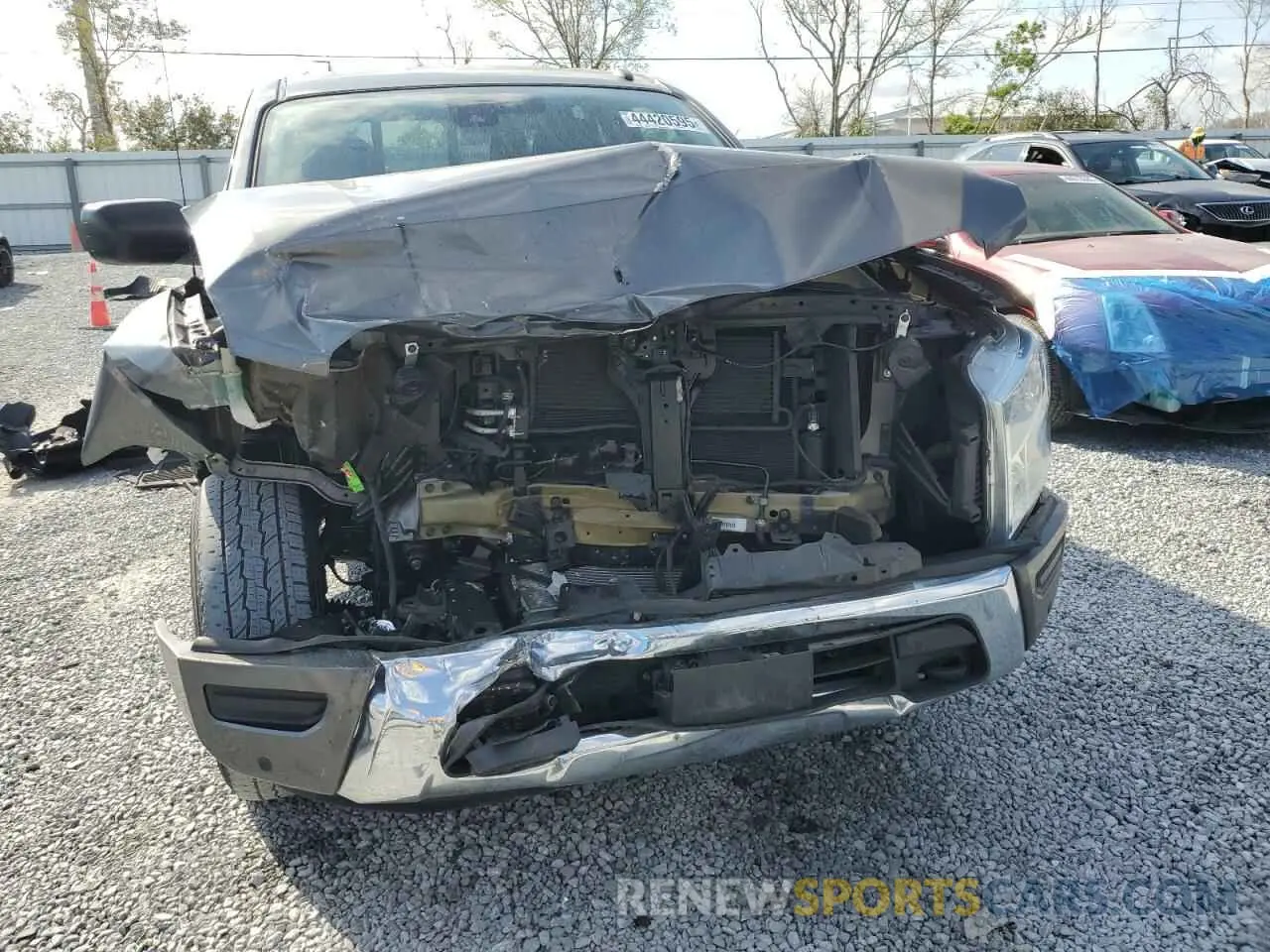 5 fotografías del automóvil dañado 1N6AA1ED1MN503948 NISSAN TITAN 2021