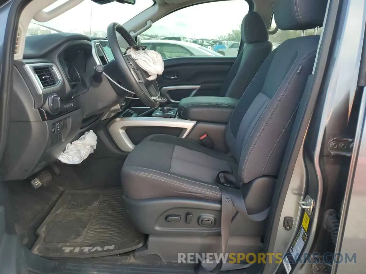 7 fotografías del automóvil dañado 1N6AA1ED1MN503948 NISSAN TITAN 2021