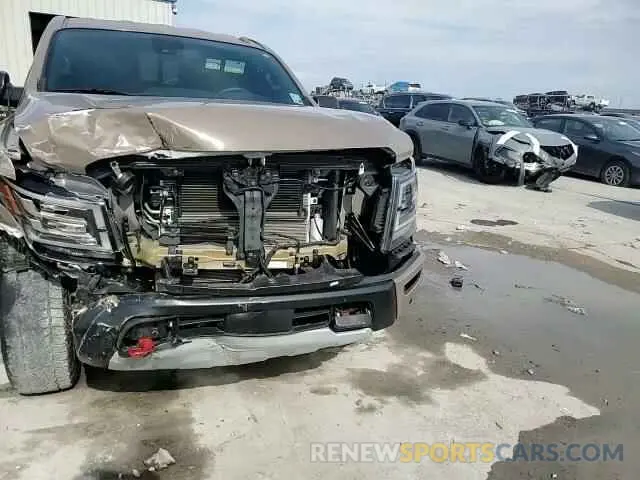 14 fotografías del automóvil dañado 1N6AA1ED2MN523223 NISSAN TITAN 2021
